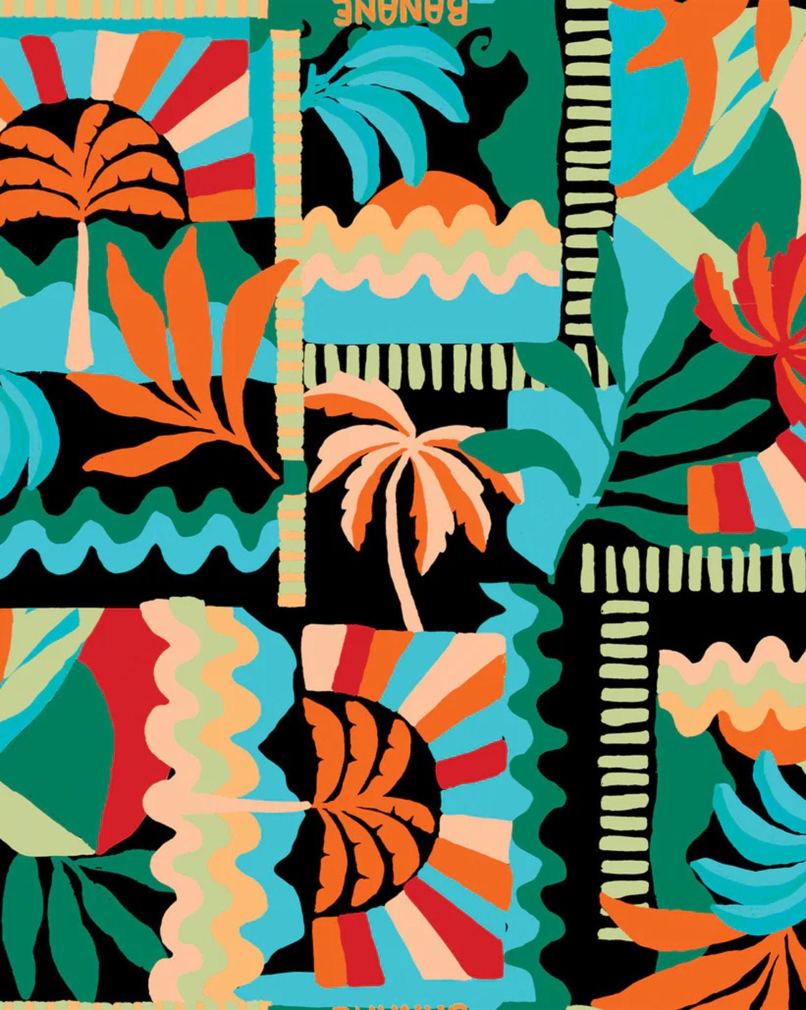 Baku Grenada Square Multi One Piece