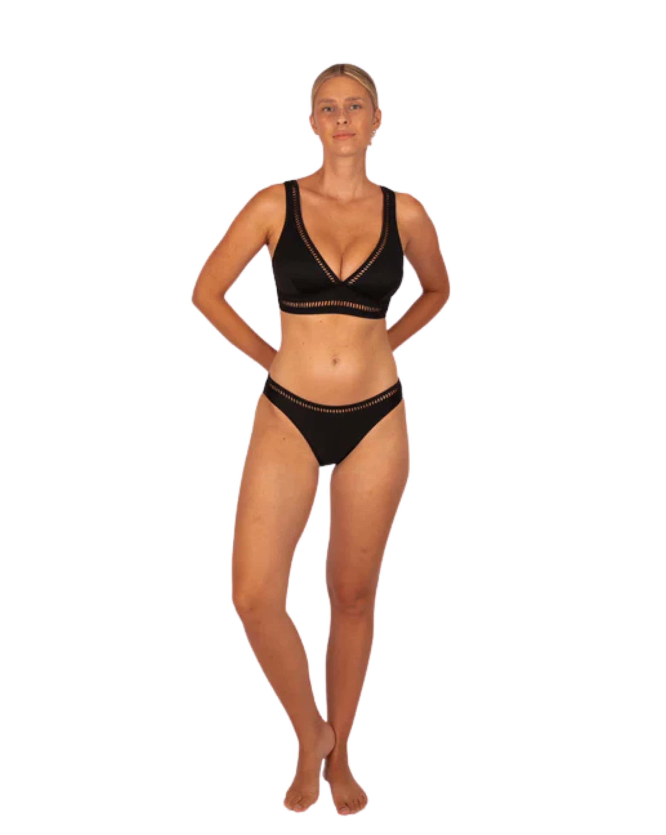 Baku Rococco D-DD Cup Longline Bikini Bra Top