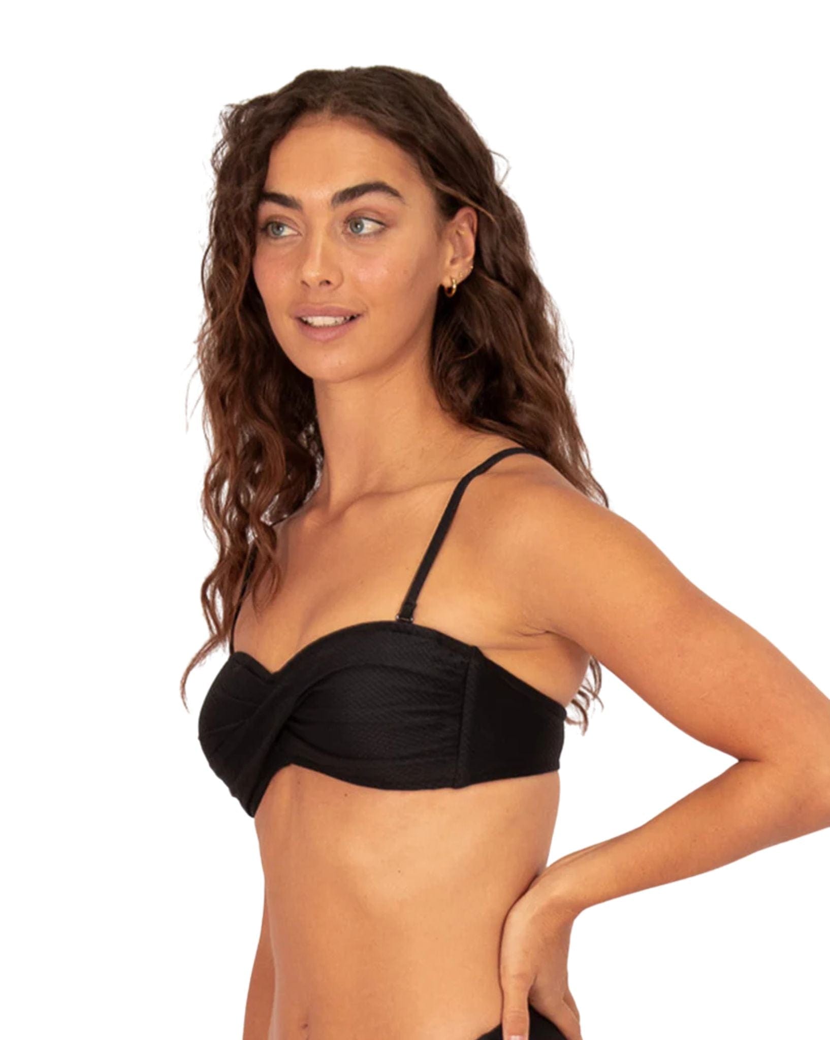 Baku Rococco Twist Bandeau Bikini Top