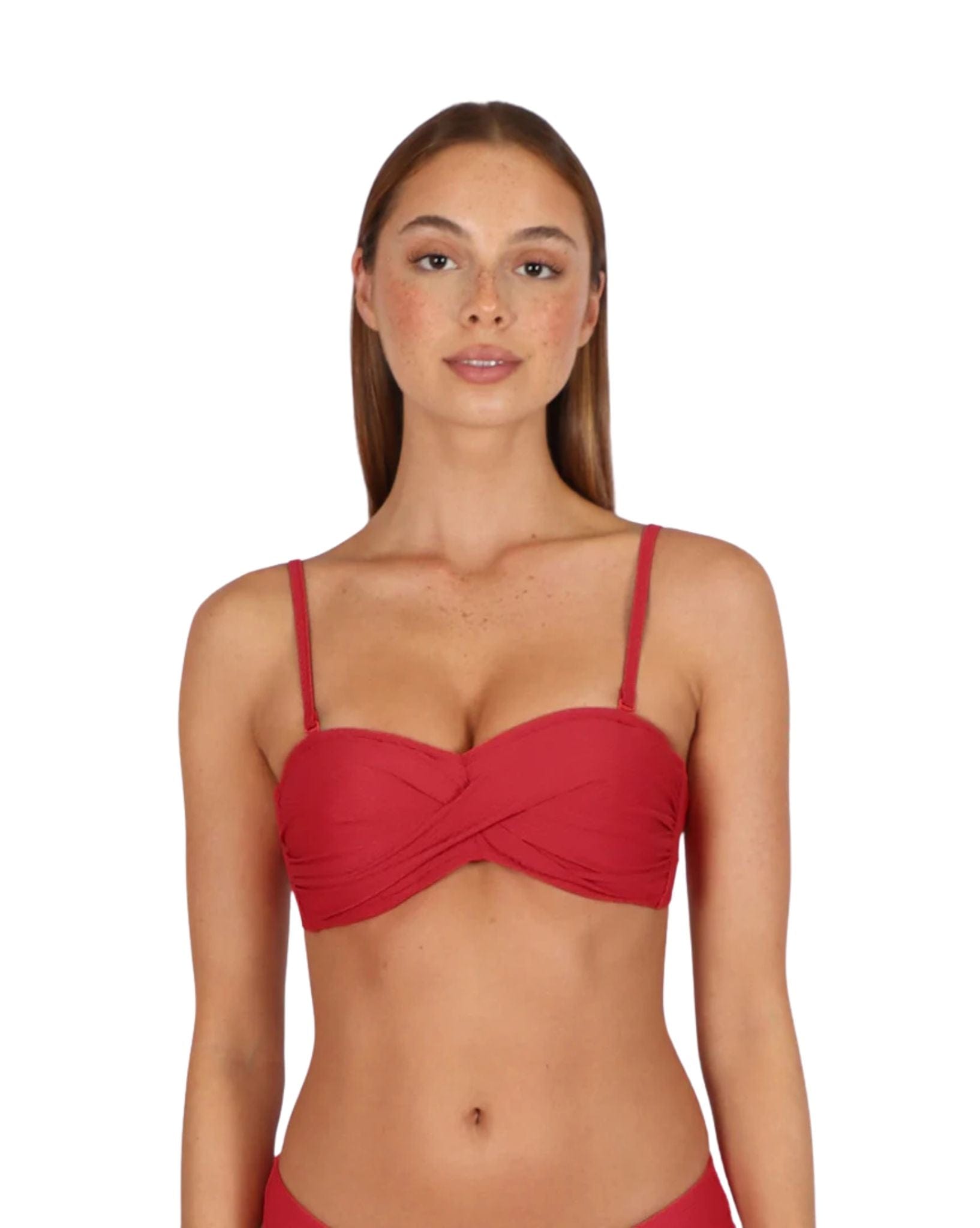 Baku Rococco Twist Bandeau Bikini Top