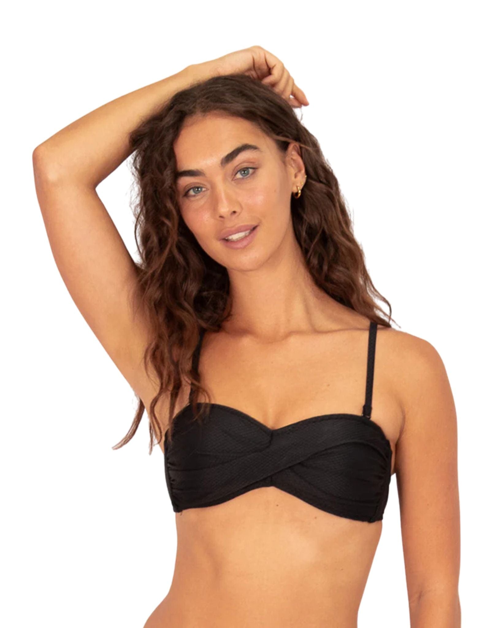 Baku Rococco Twist Bandeau Bikini Top