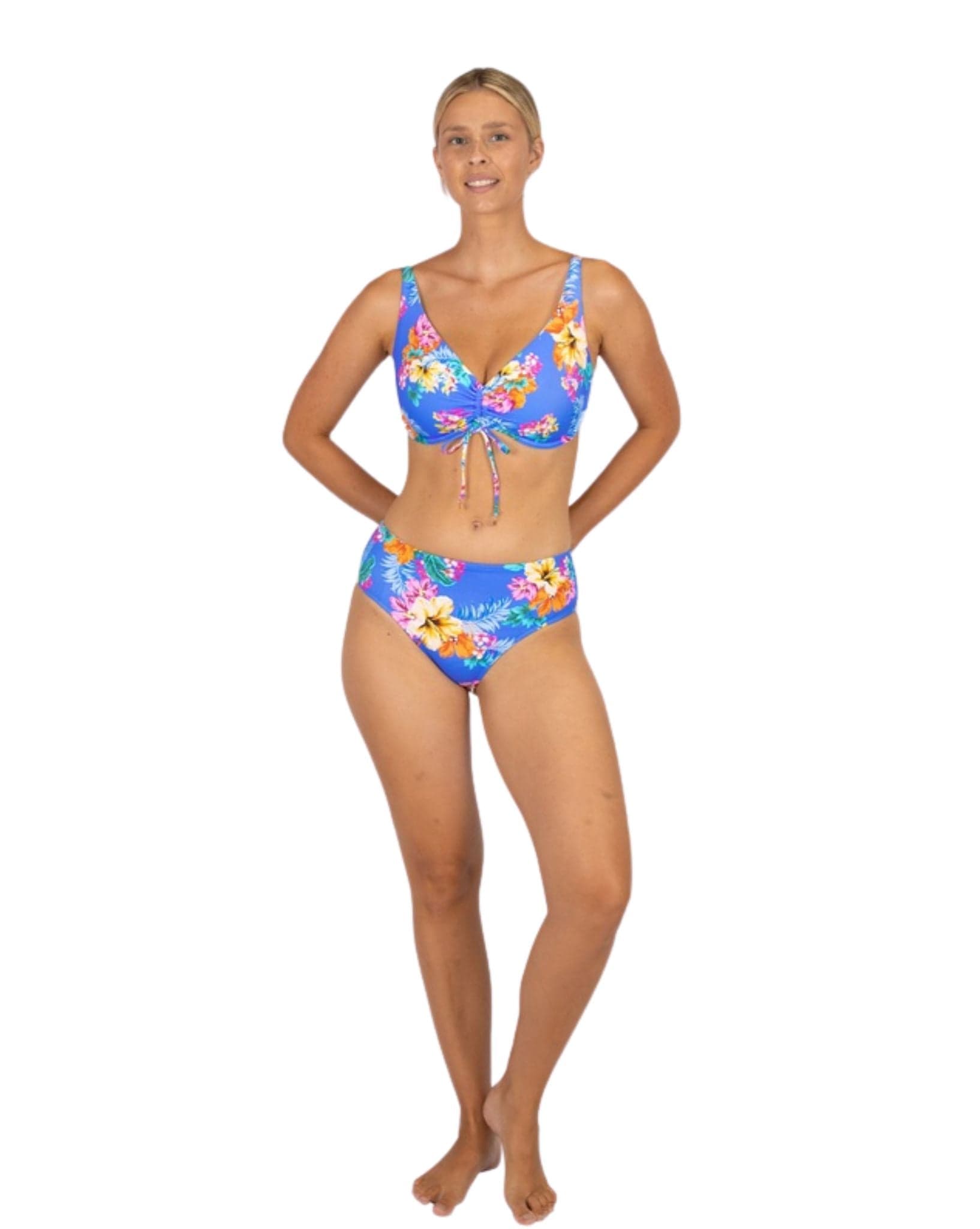 Baku Womens Costa Del Sol Mid Bikini Bottom