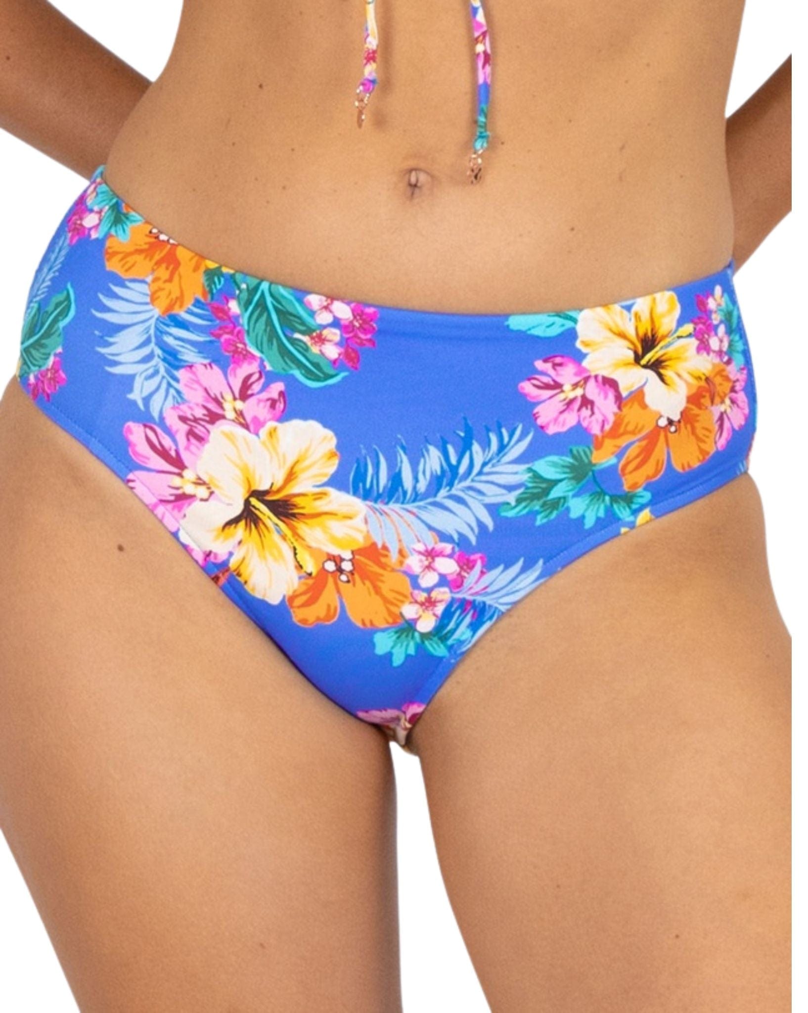 Baku Womens Costa Del Sol Mid Bikini Bottom