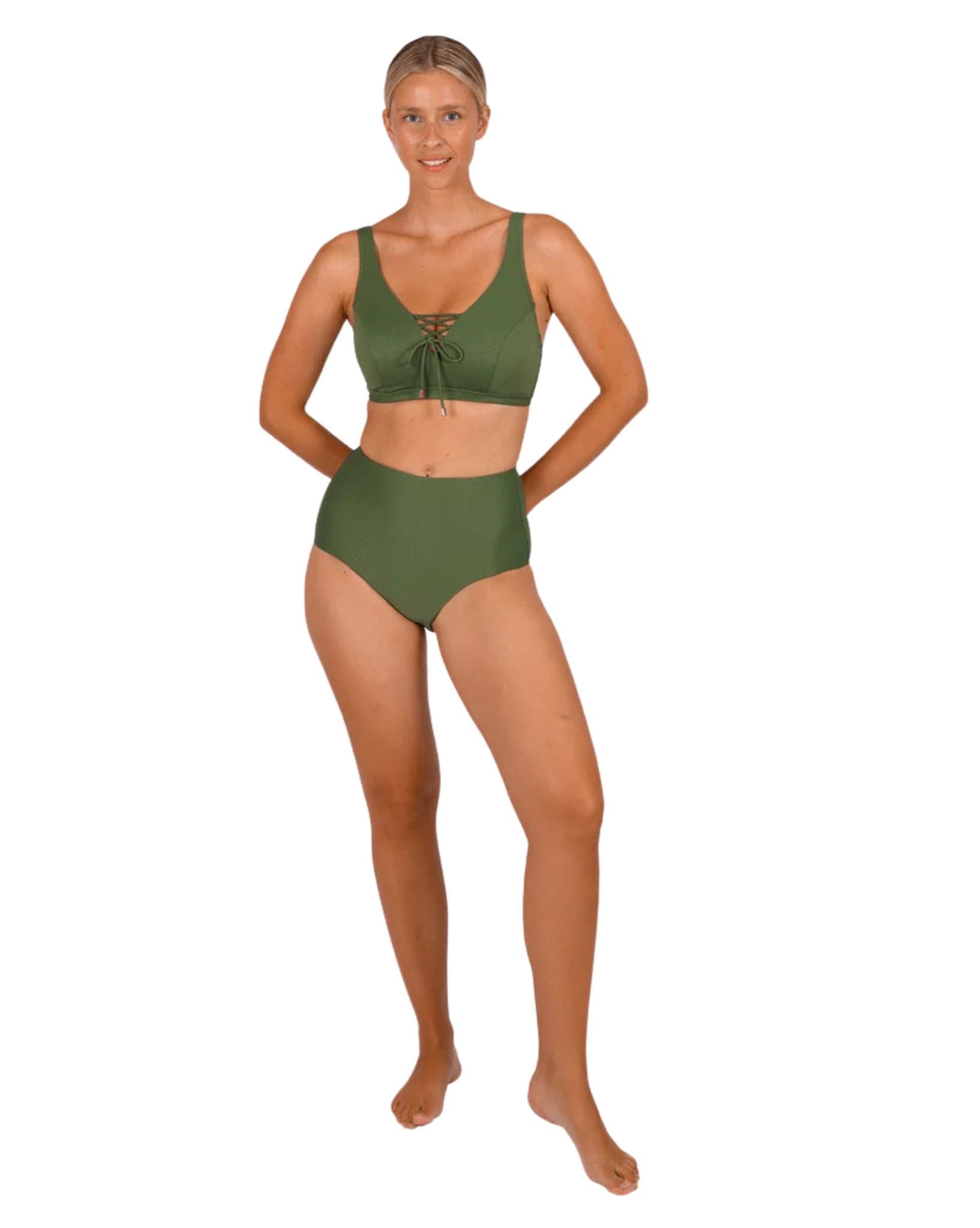 Baku Womens Rococco Ultra High Bikini Bottom
