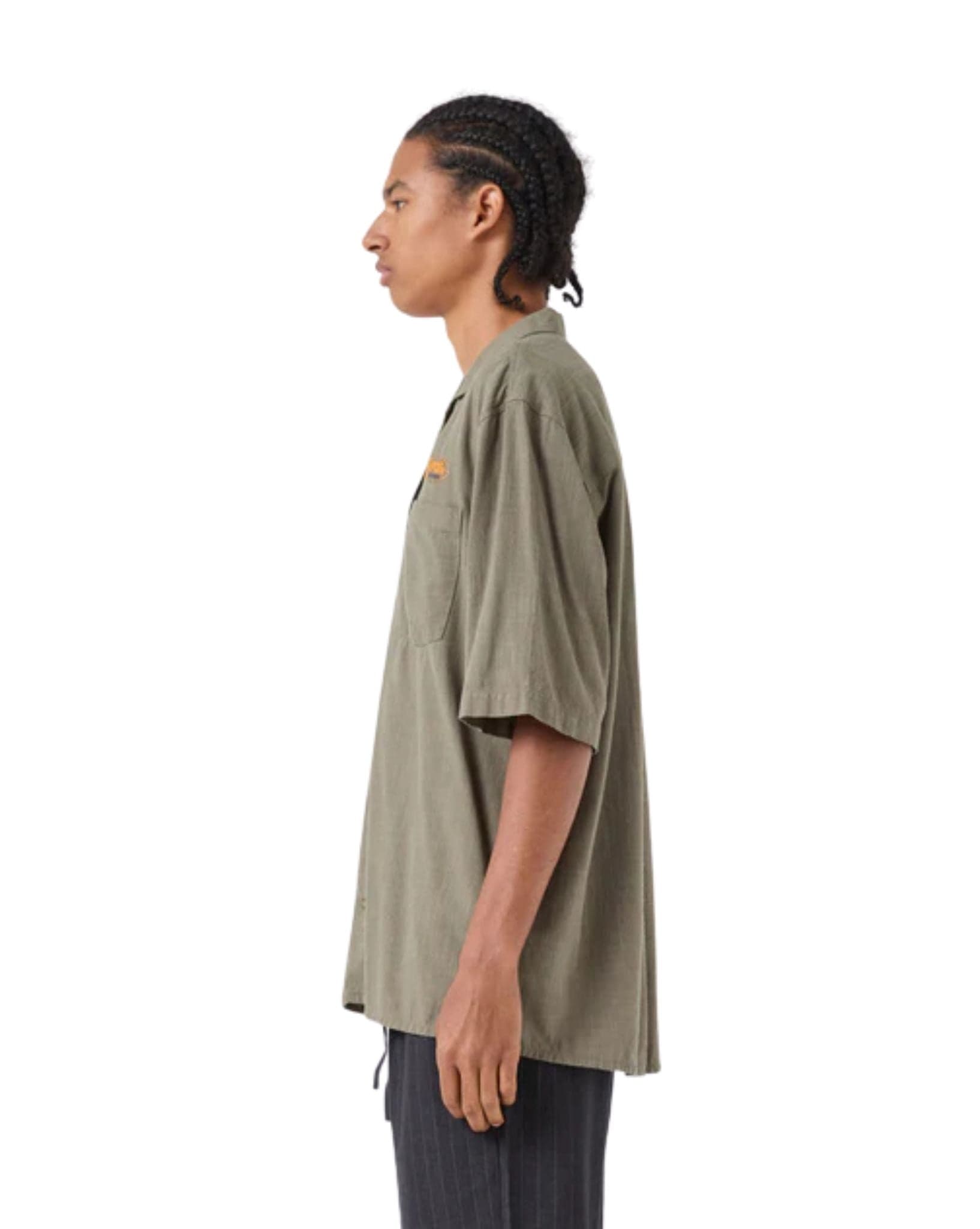 Barney Cools Resort Shirt - Fatigue