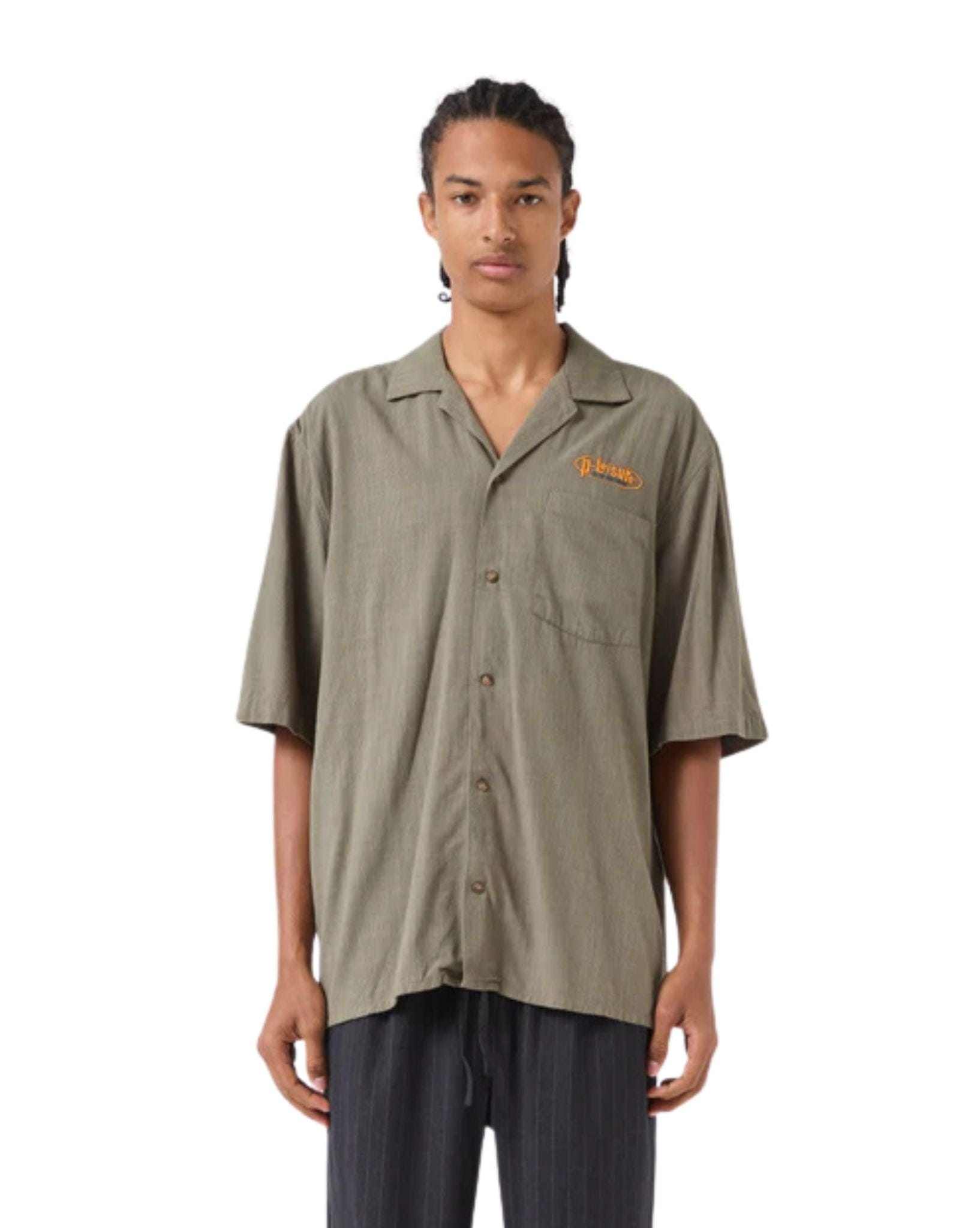 Barney Cools Resort Shirt - Fatigue