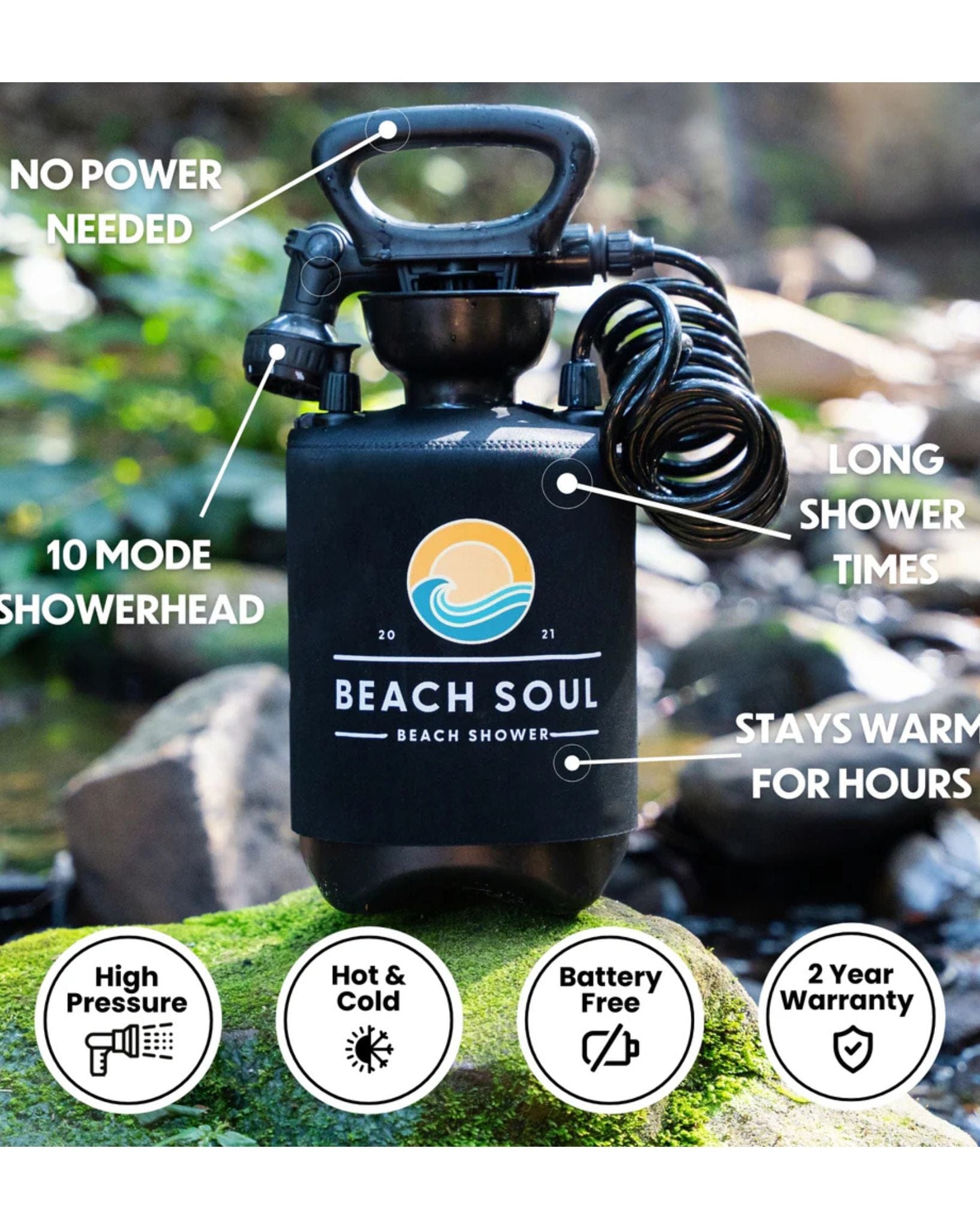 Beach Soul Portable Shower Original 5L