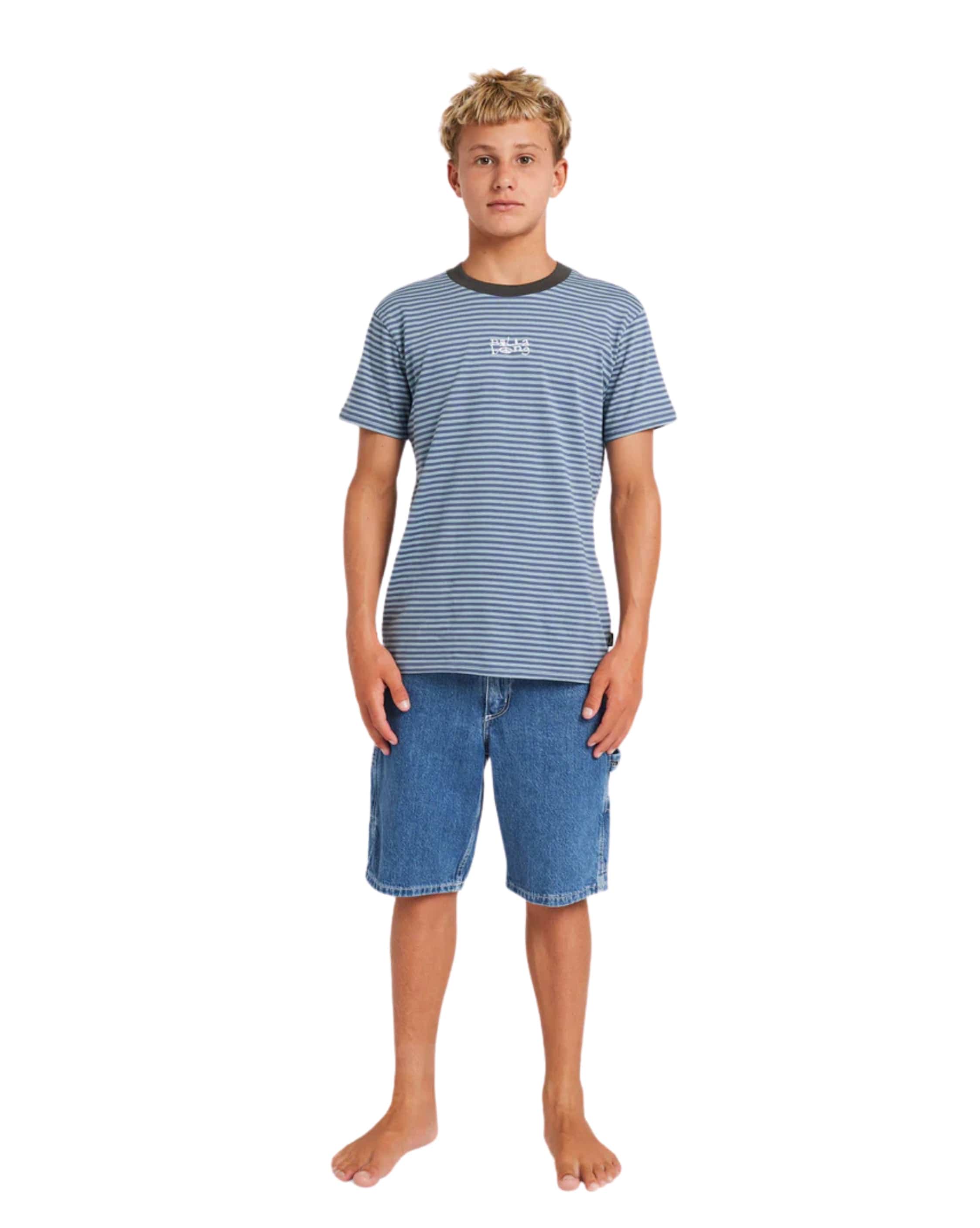 Billabong Boys Absense Stripe Short Sleeve T-Shirt