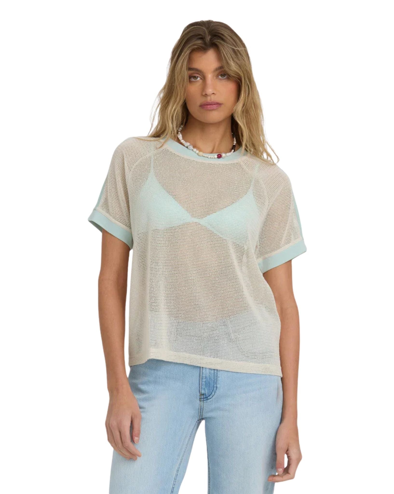Billabong Clean Slate Ss Knt Top