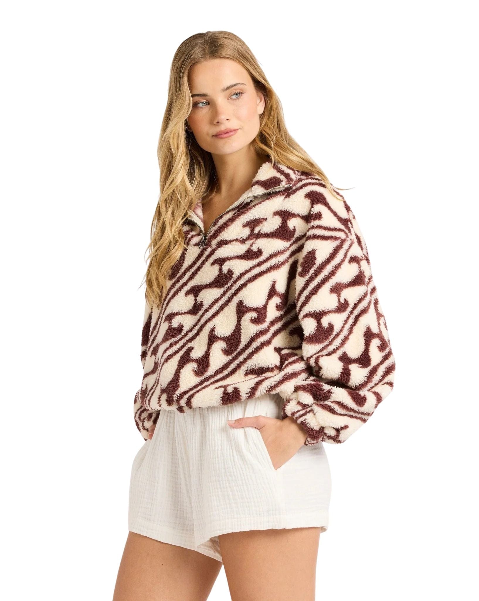 Billabong Dark Wave Half Zip Crew