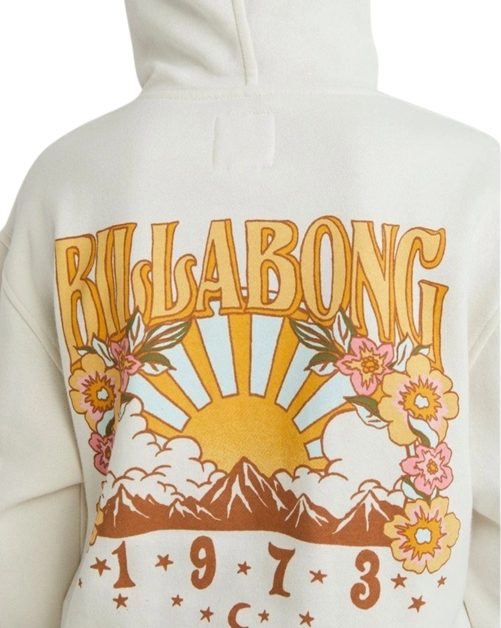 Billabong Girls Easy Breeze Crew Hoodie - Salt Crystal