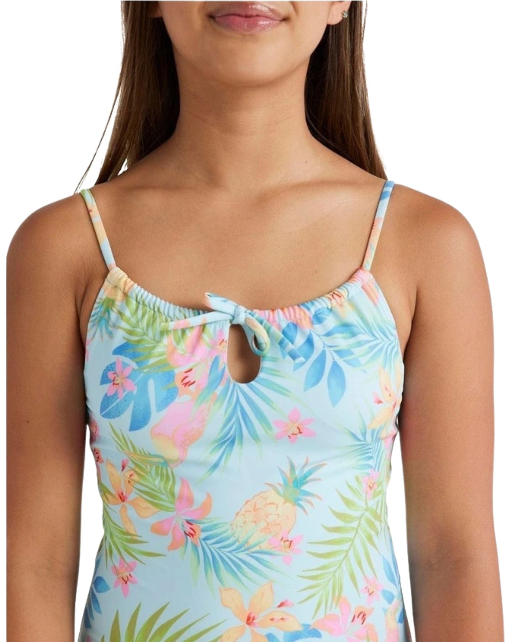 Billabong Girls In Da Jungle One Piece - Blue Glow
