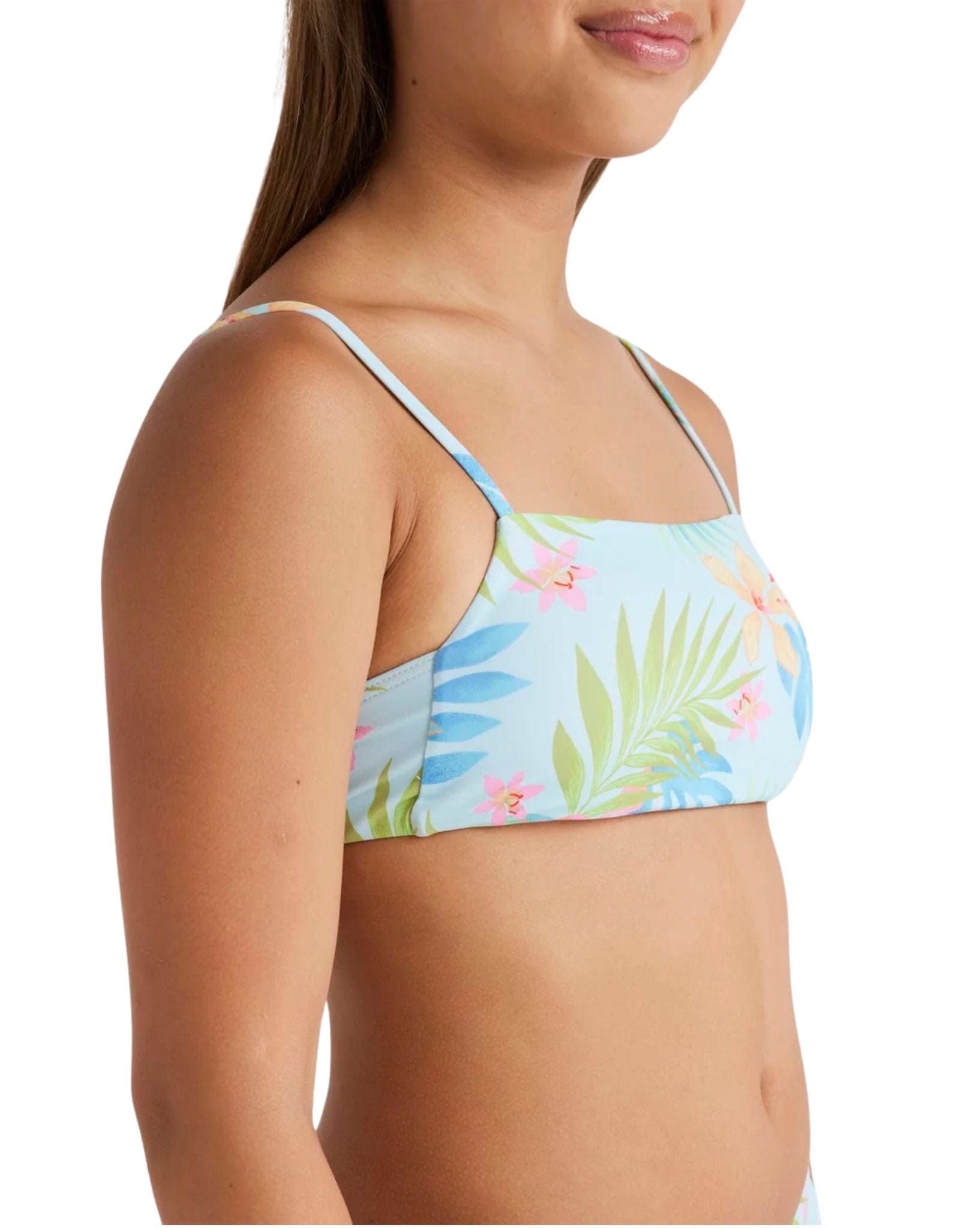 Billabong Girls In Da Jungle Swim Set - Blue Glow