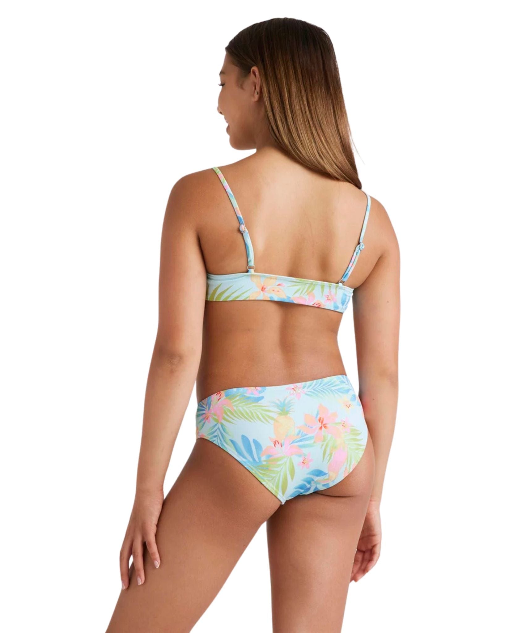Billabong Girls In Da Jungle Swim Set - Blue Glow