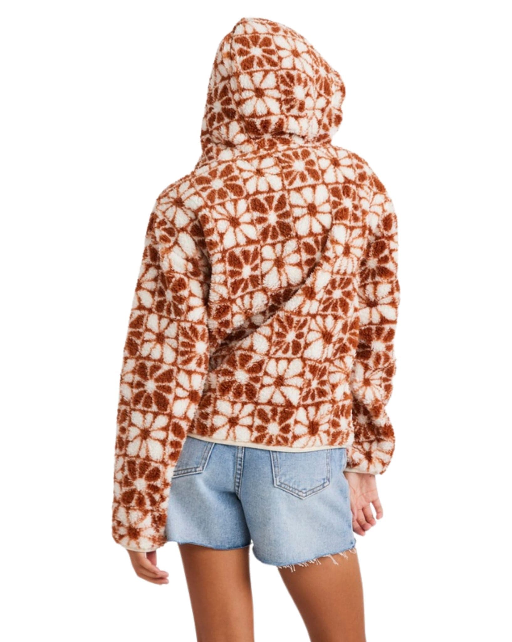 Billabong Girls Just In Time Hoodie - Multi