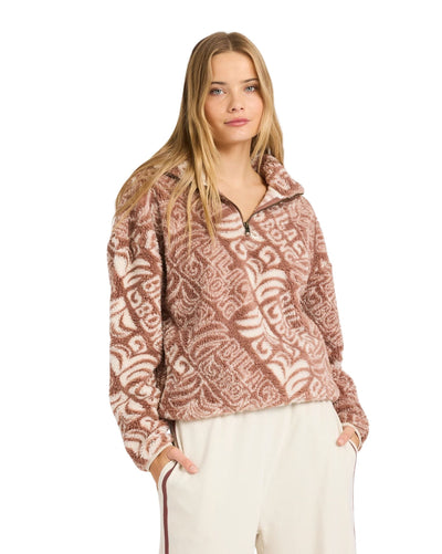 Billabong Go For It Half Zip Crew