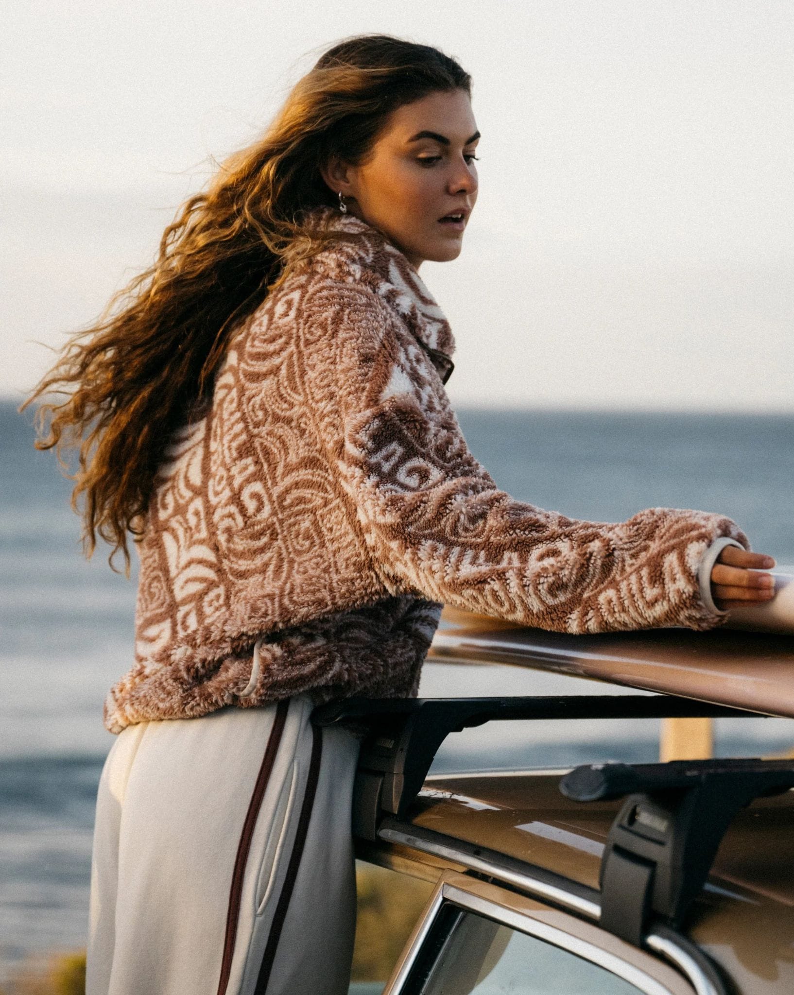 Billabong Go For It Half Zip Crew