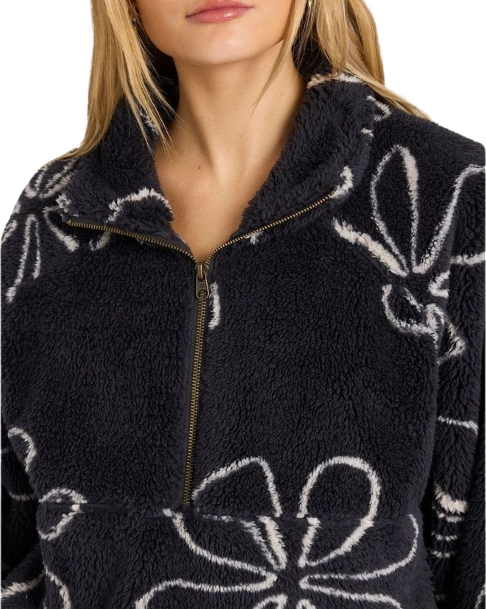 Billabong Good Life Half Zip Crew