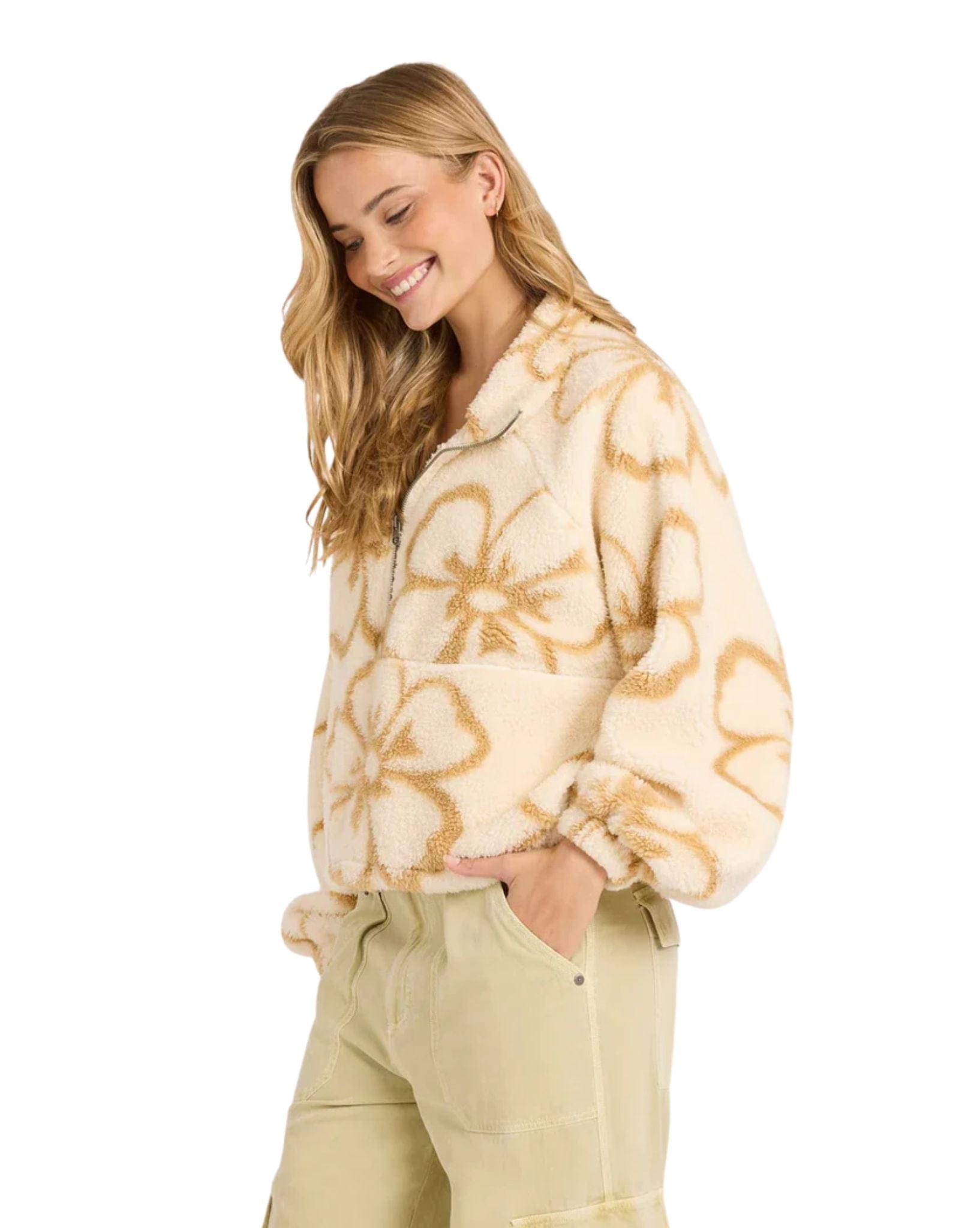 Billabong Last Time Half Zip Crew