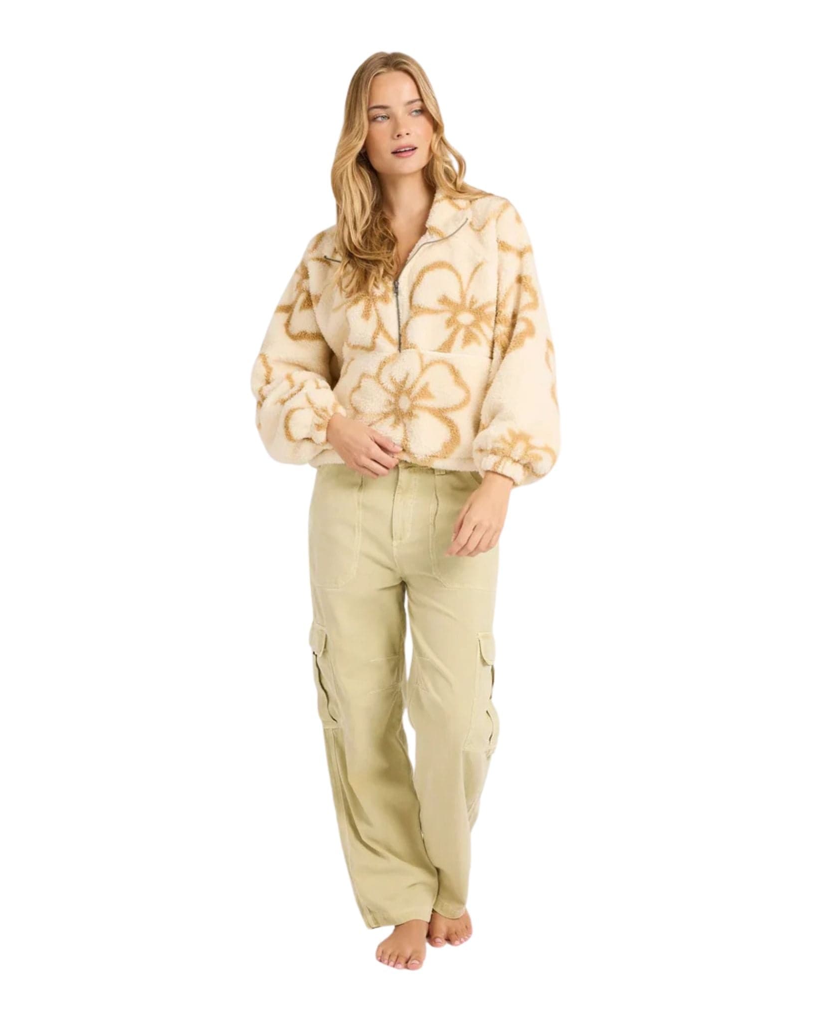 Billabong Last Time Half Zip Crew