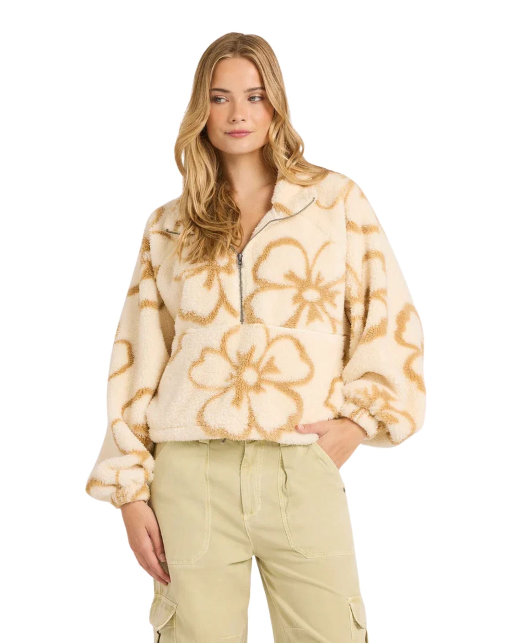 Billabong Last Time Half Zip Crew