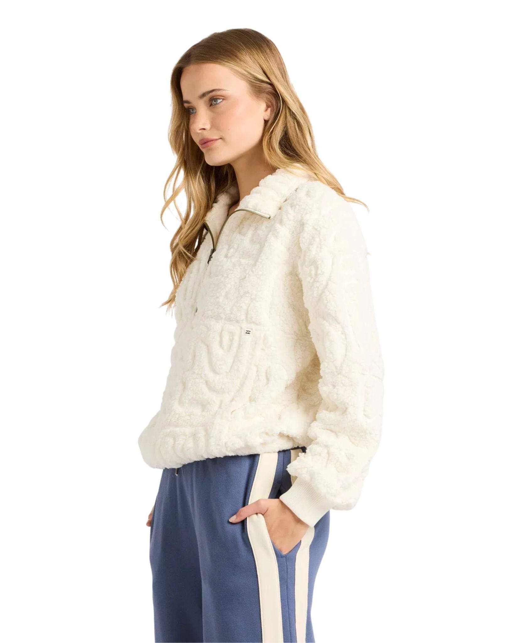 Billabong Le Love Half Zip Crew