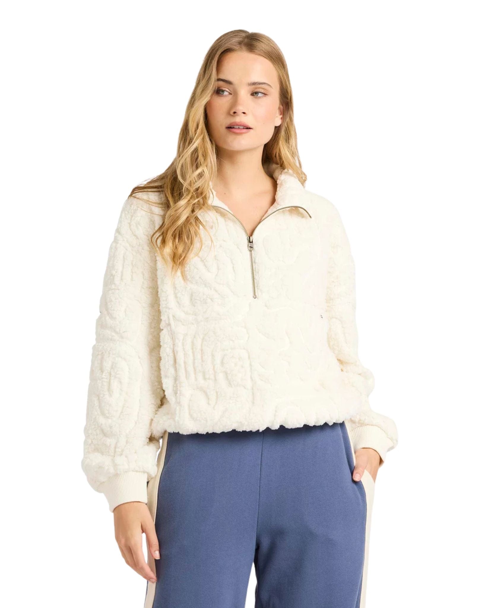 Billabong Le Love Half Zip Crew