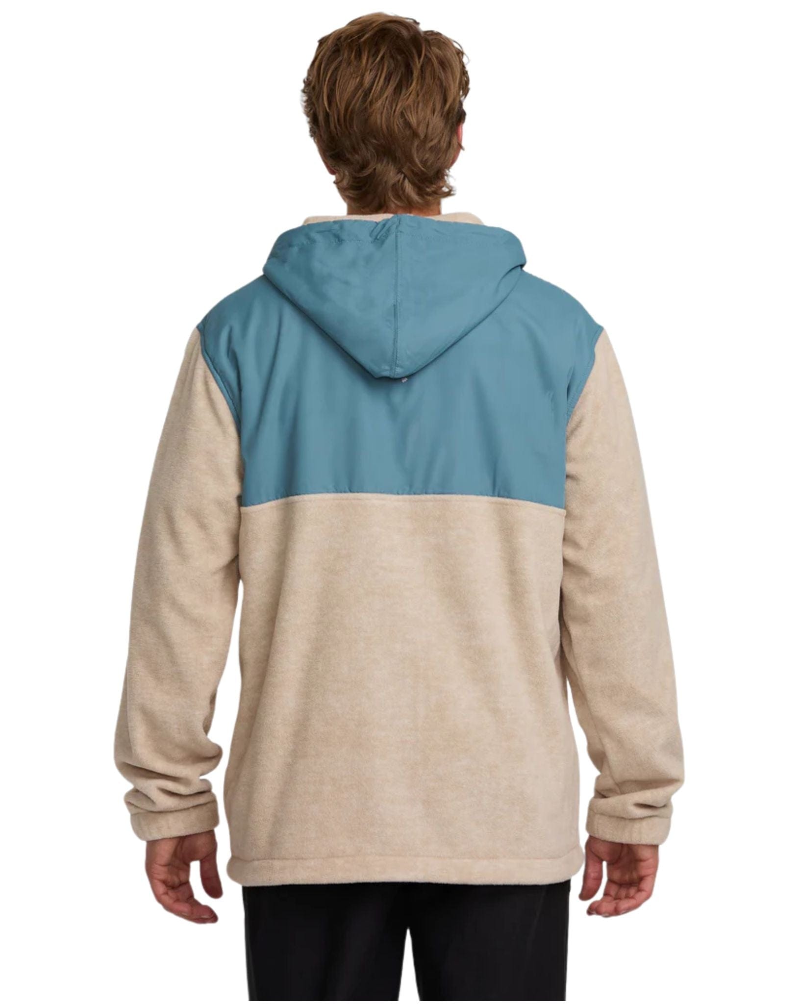 Billabong Mens Boundary Lite Zip Hoodie - Bleached Sand