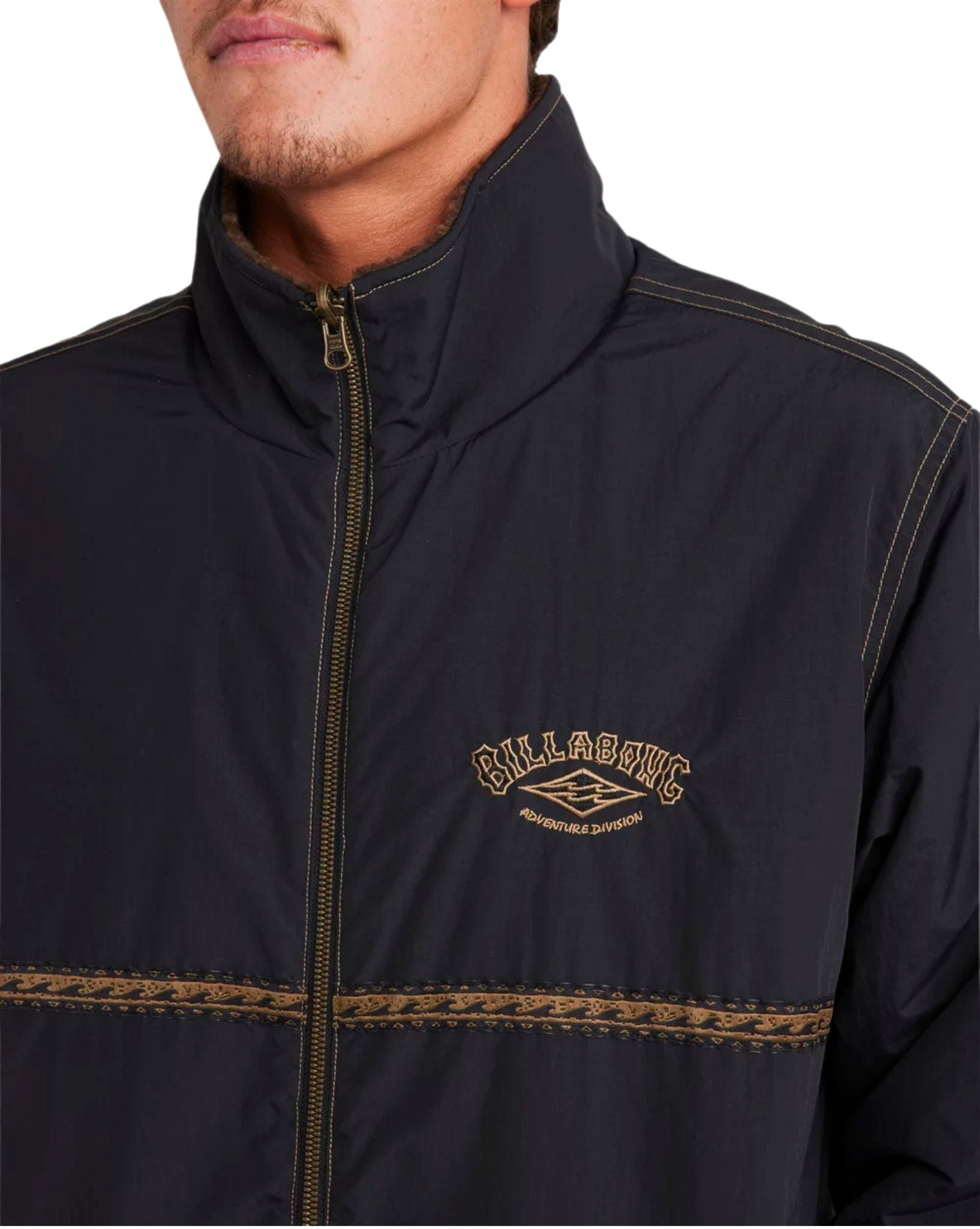 Billabong Mens Gnaraloo Reversible Jacket - Stealth