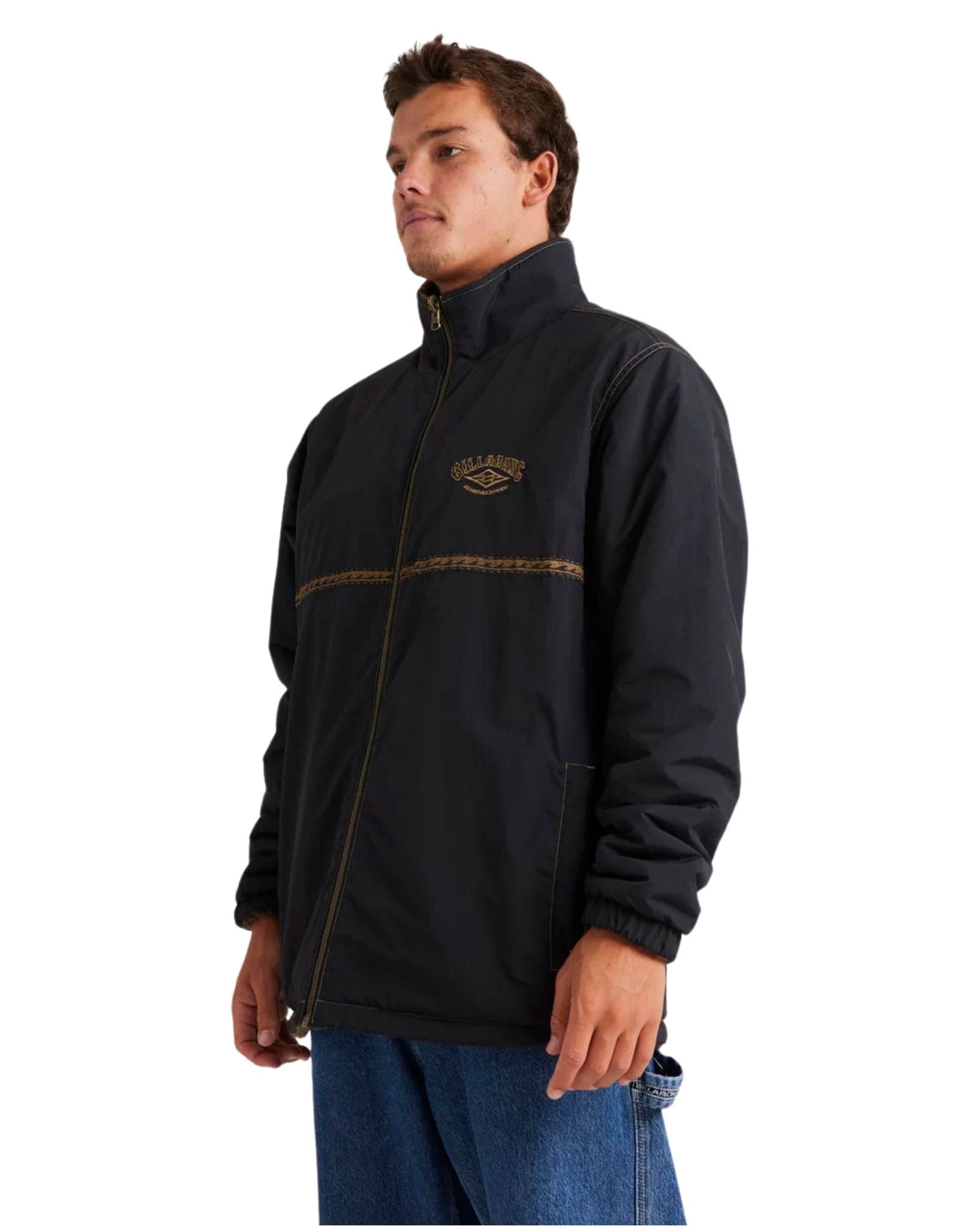 Billabong Mens Gnaraloo Reversible Jacket - Stealth