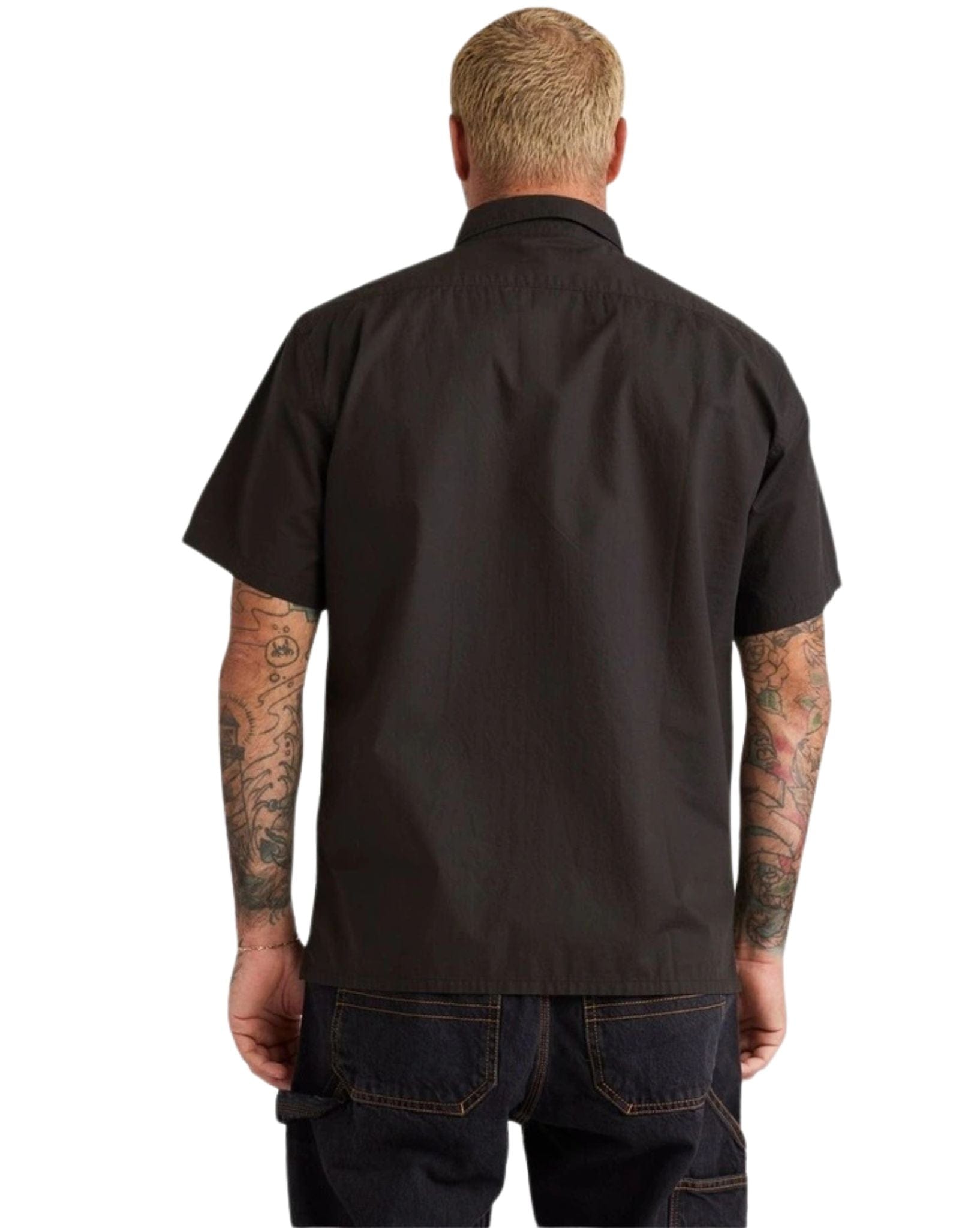 Billabong Mens Otis Circles Ss Shirt - Black