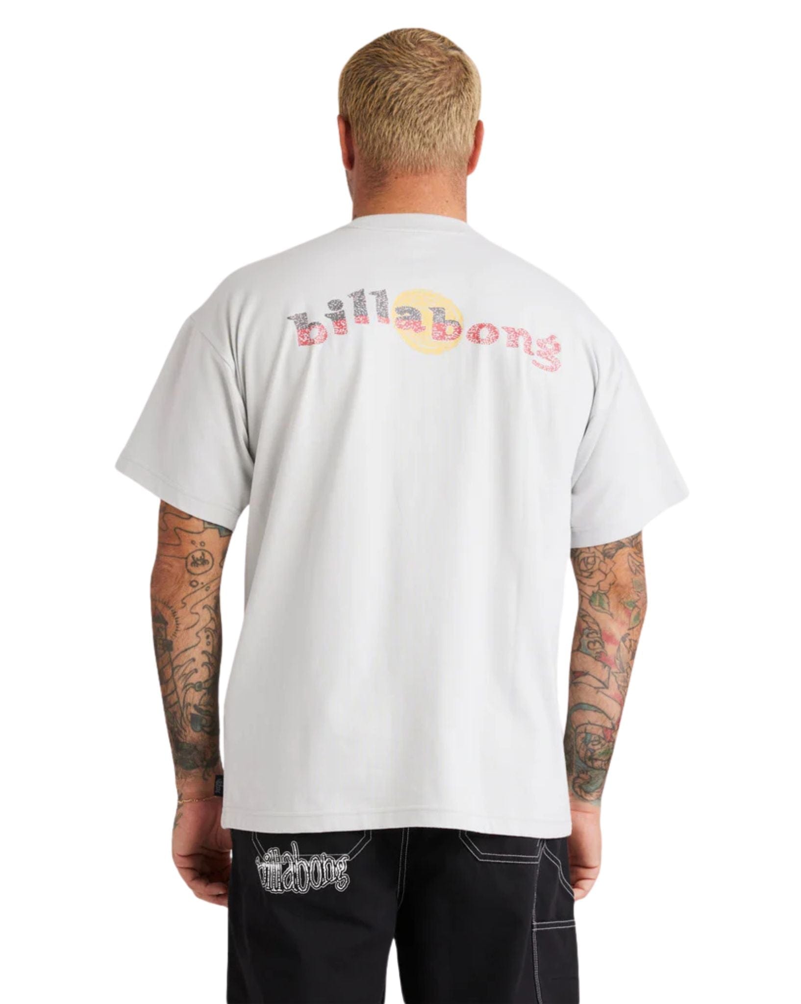 Billabong Mens Otis Sunset Tee - Silver