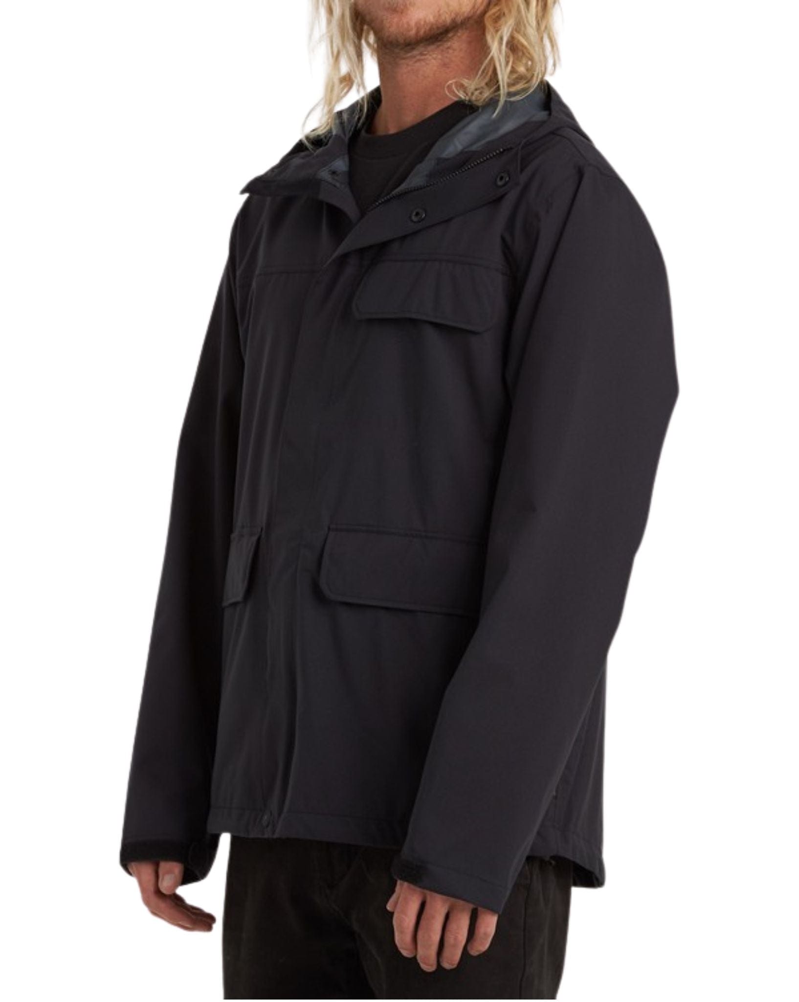 Billabong Mens Surftrek 10k Adiv Jacket - Black
