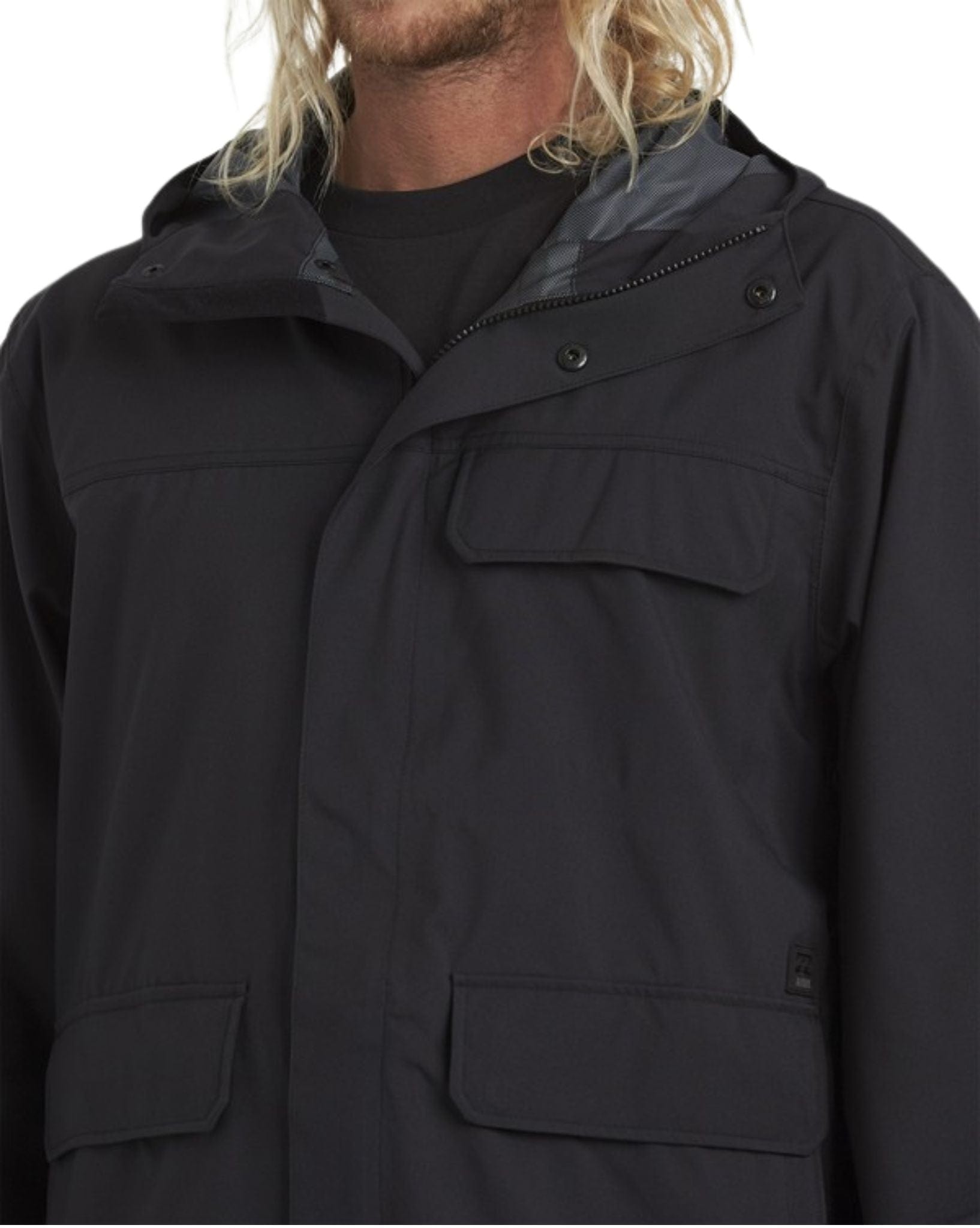 Billabong Mens Surftrek 10k Adiv Jacket - Black
