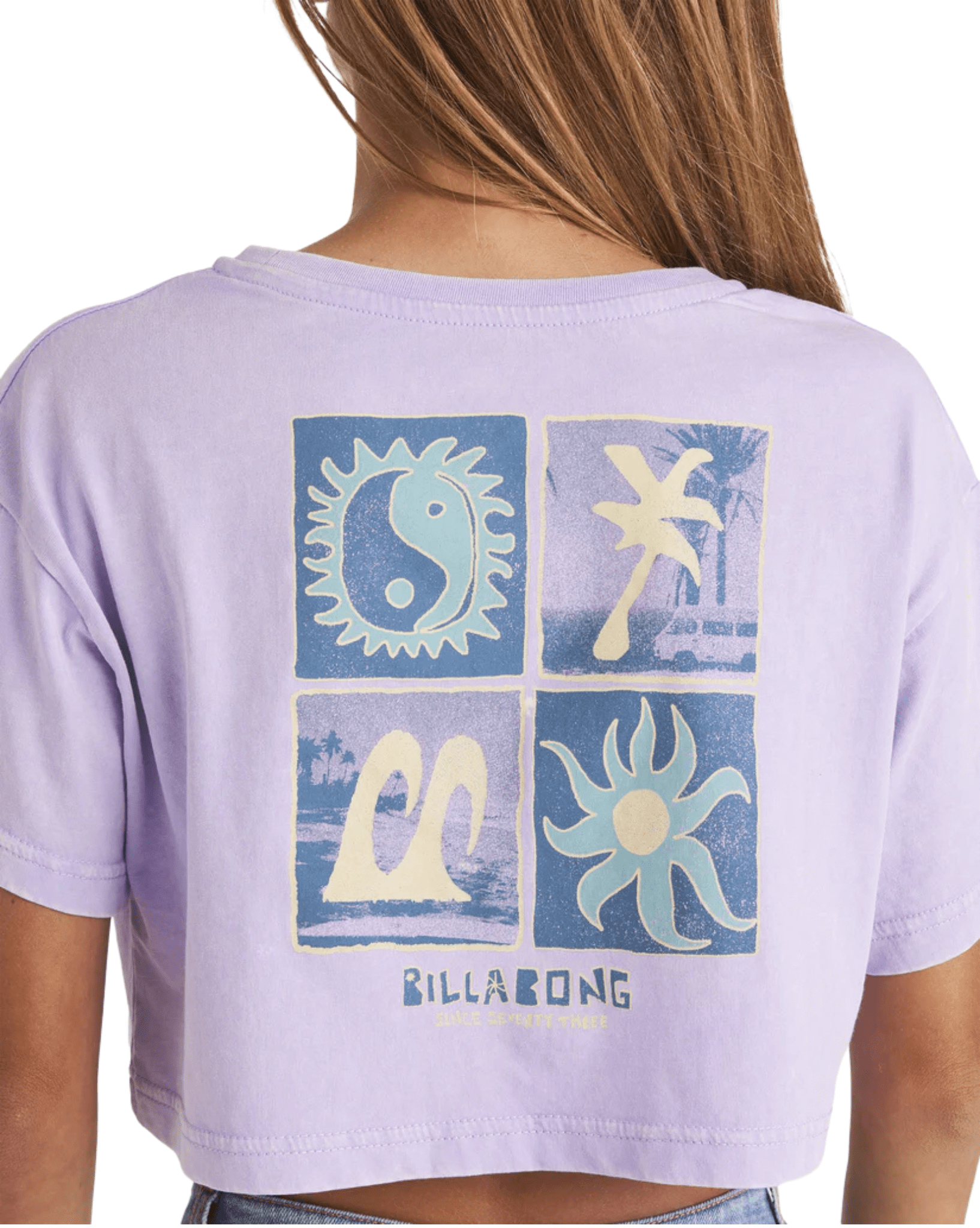 Billabong Mixing Vibes Crop Tee