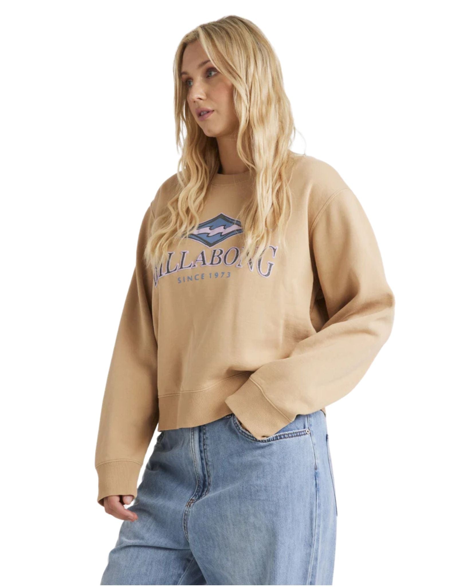 Billabong Womens Epic Days Crew - Khaki