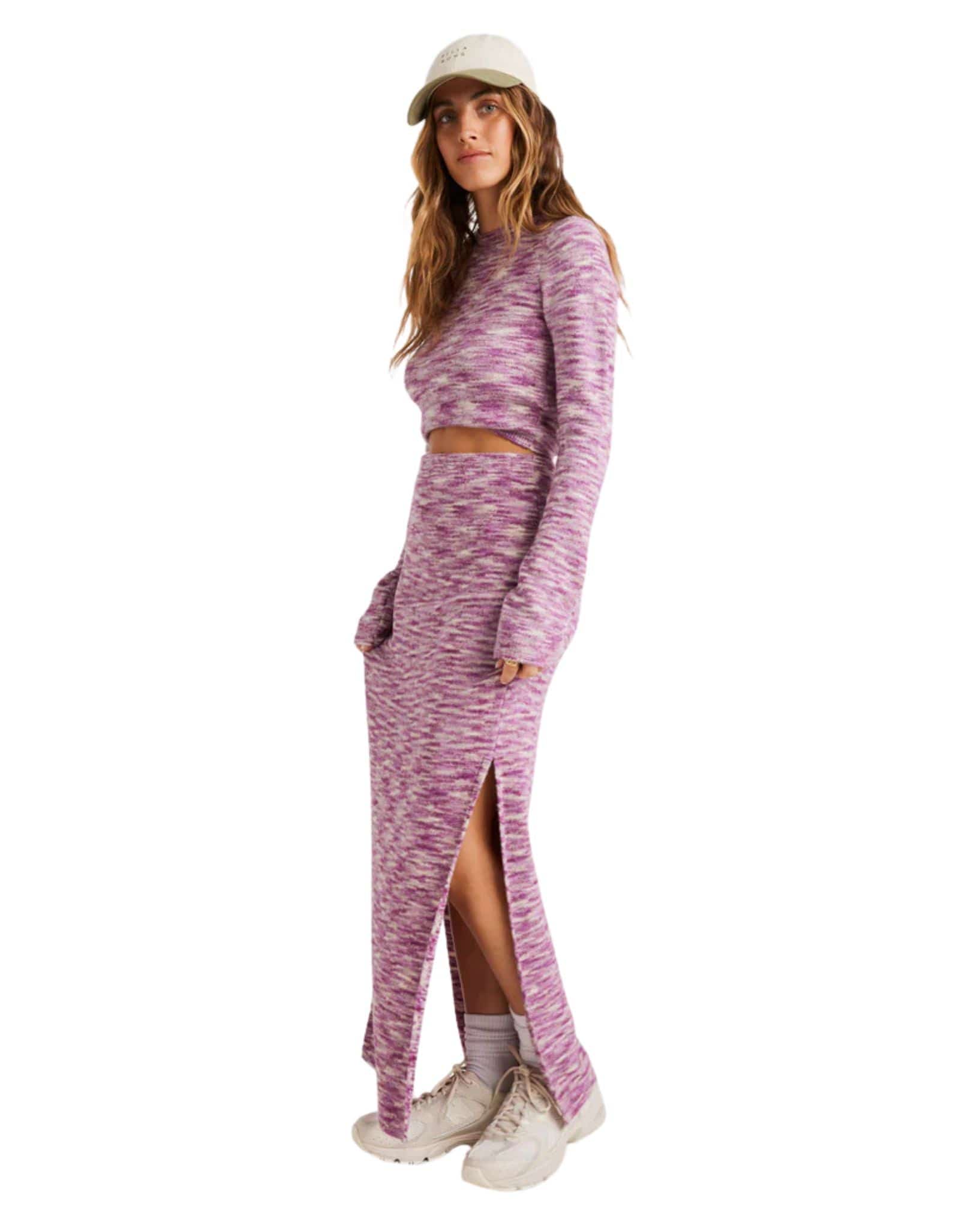 Billabong Womens Hazy Sun Skirt - Bright Orchid