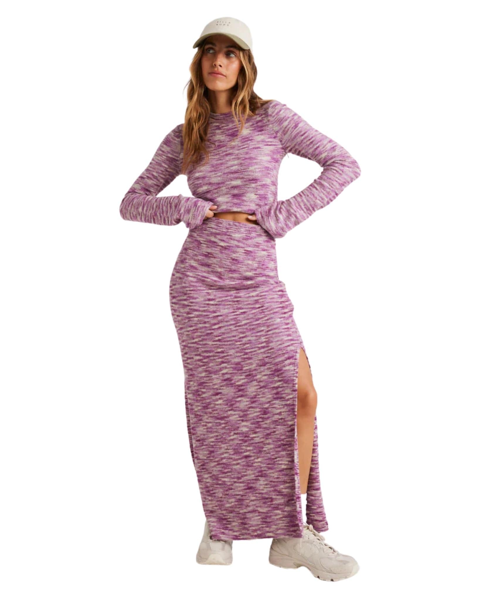 Billabong Womens Hazy Sun Skirt - Bright Orchid