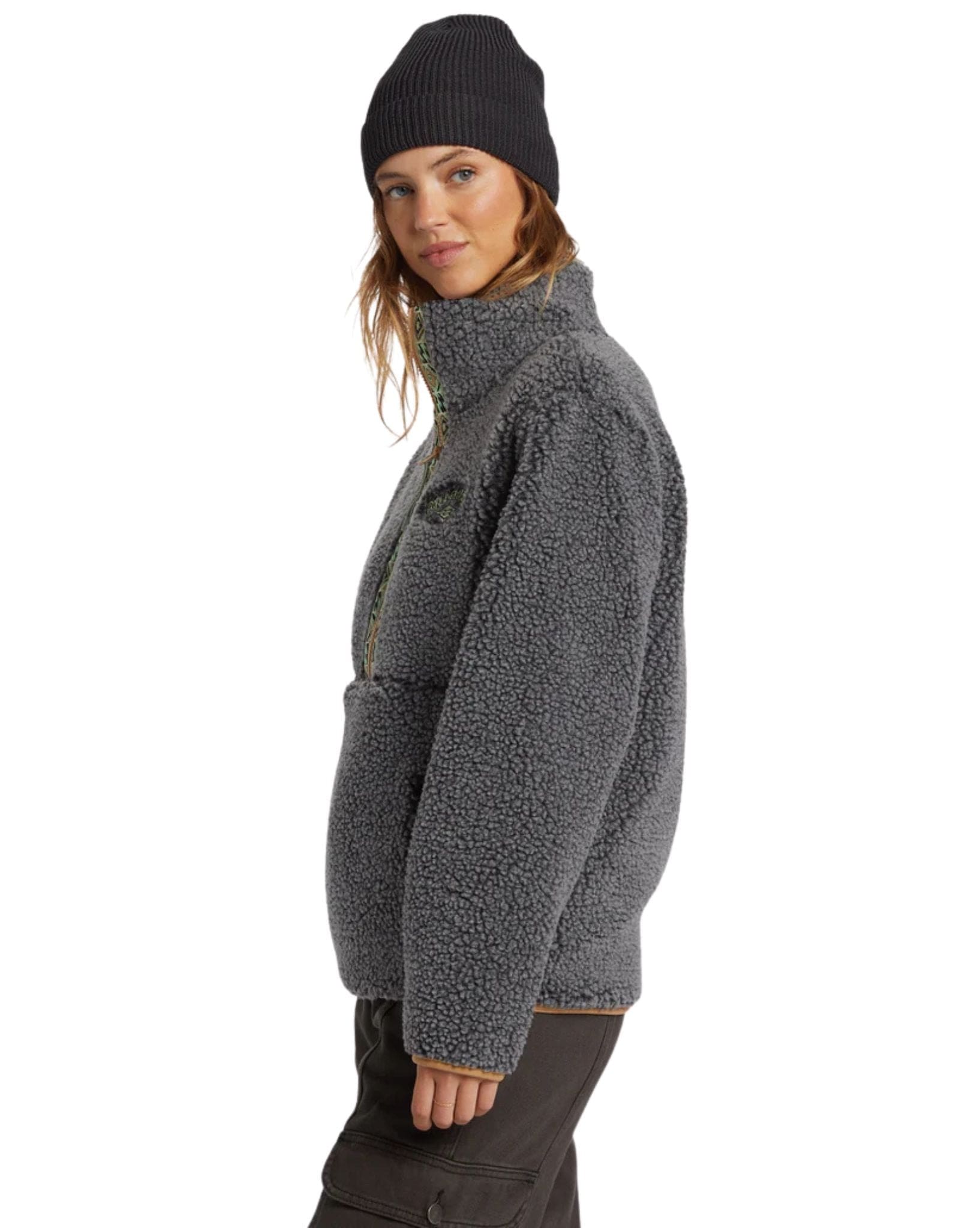Billabong Womens Horizon Mock Neck Fleece