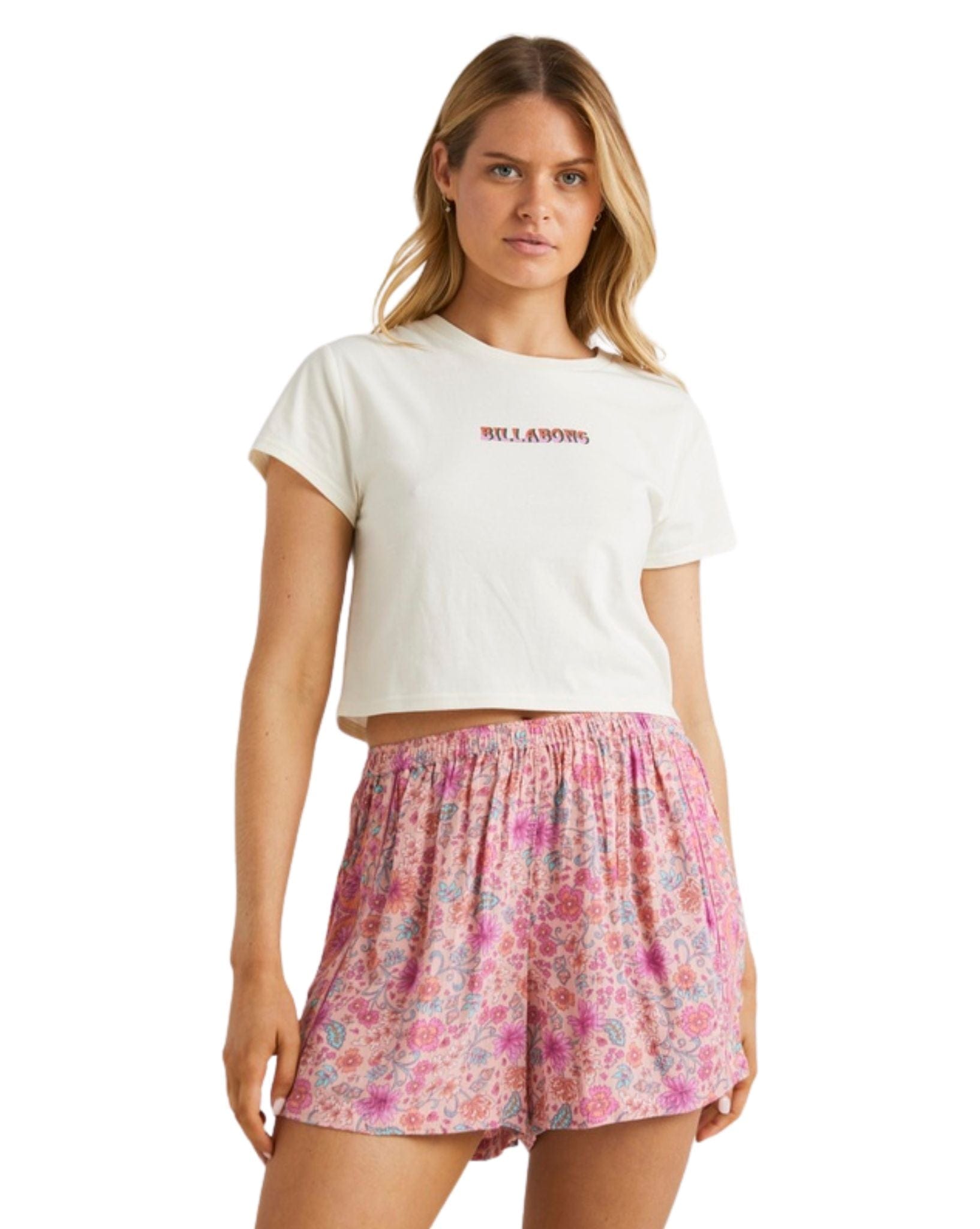 Billabong Womens La Plage Short - Pink