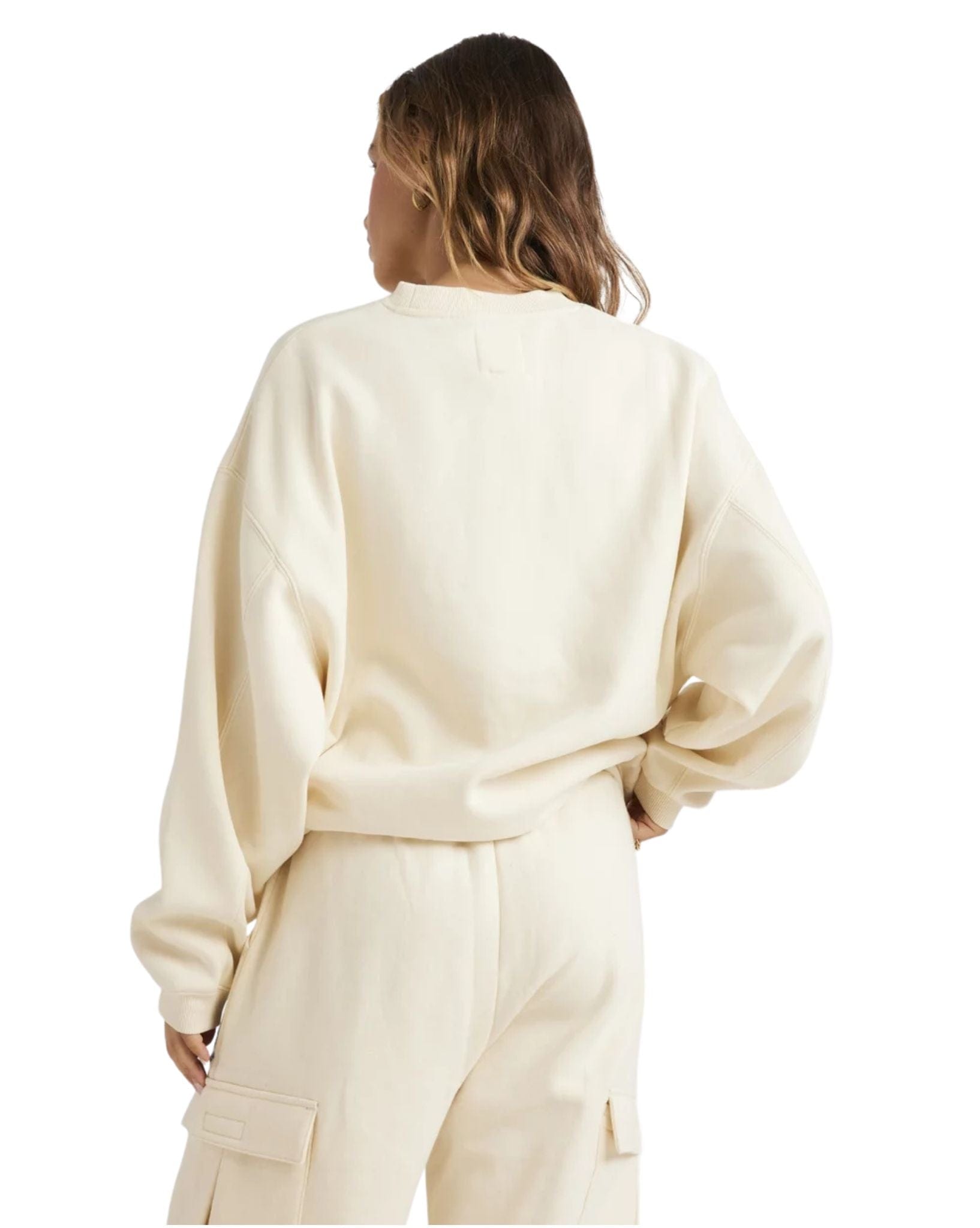 Billabong Womens Lucky You Kendall Crew - Salt Crystal
