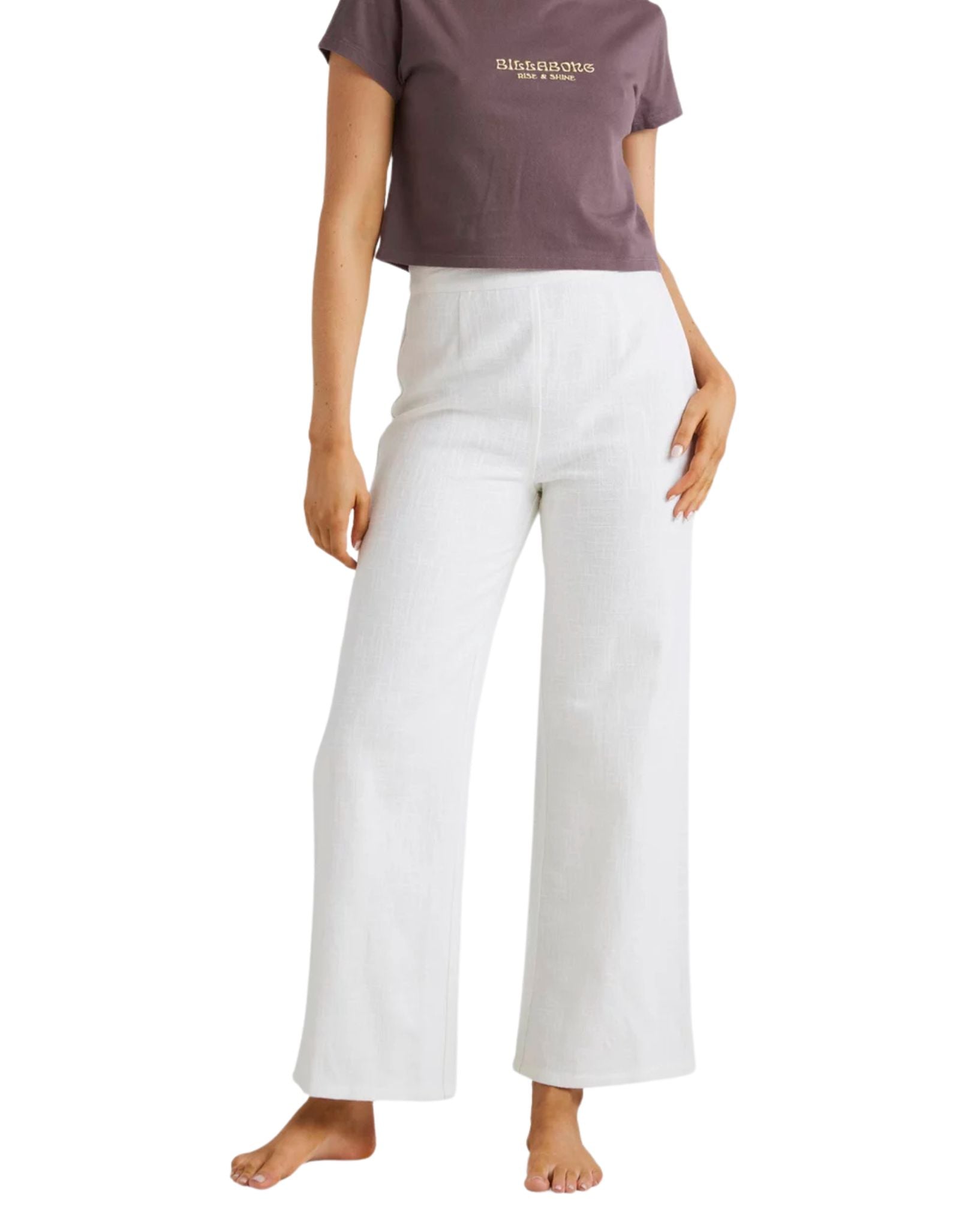 Billabong Womens On The Move 2 Pant - White