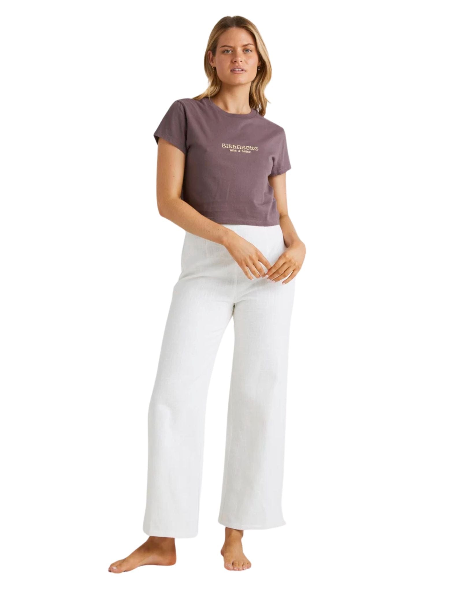 Billabong Womens On The Move 2 Pant - White