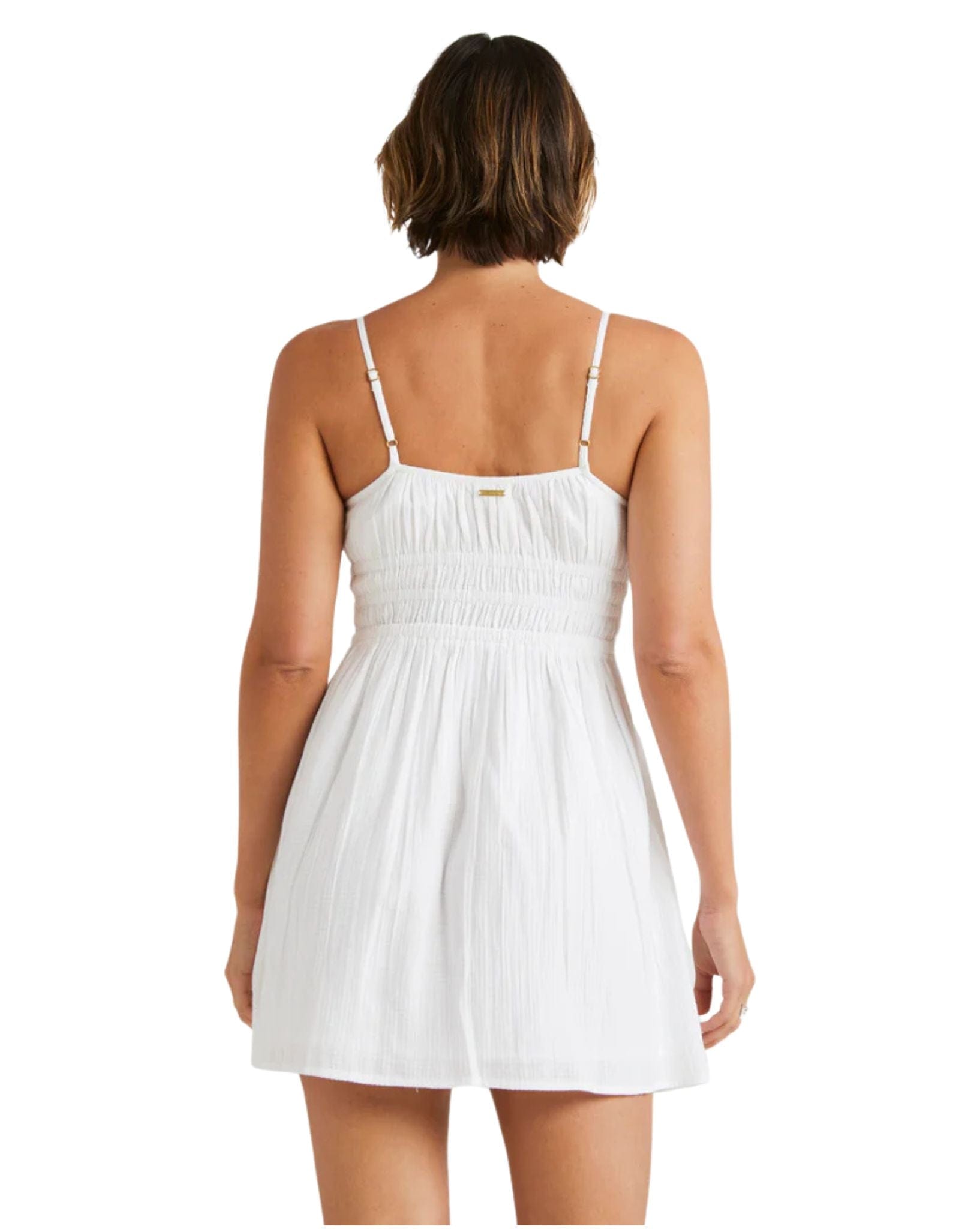Billabong Womens Petal Mini Dress - White
