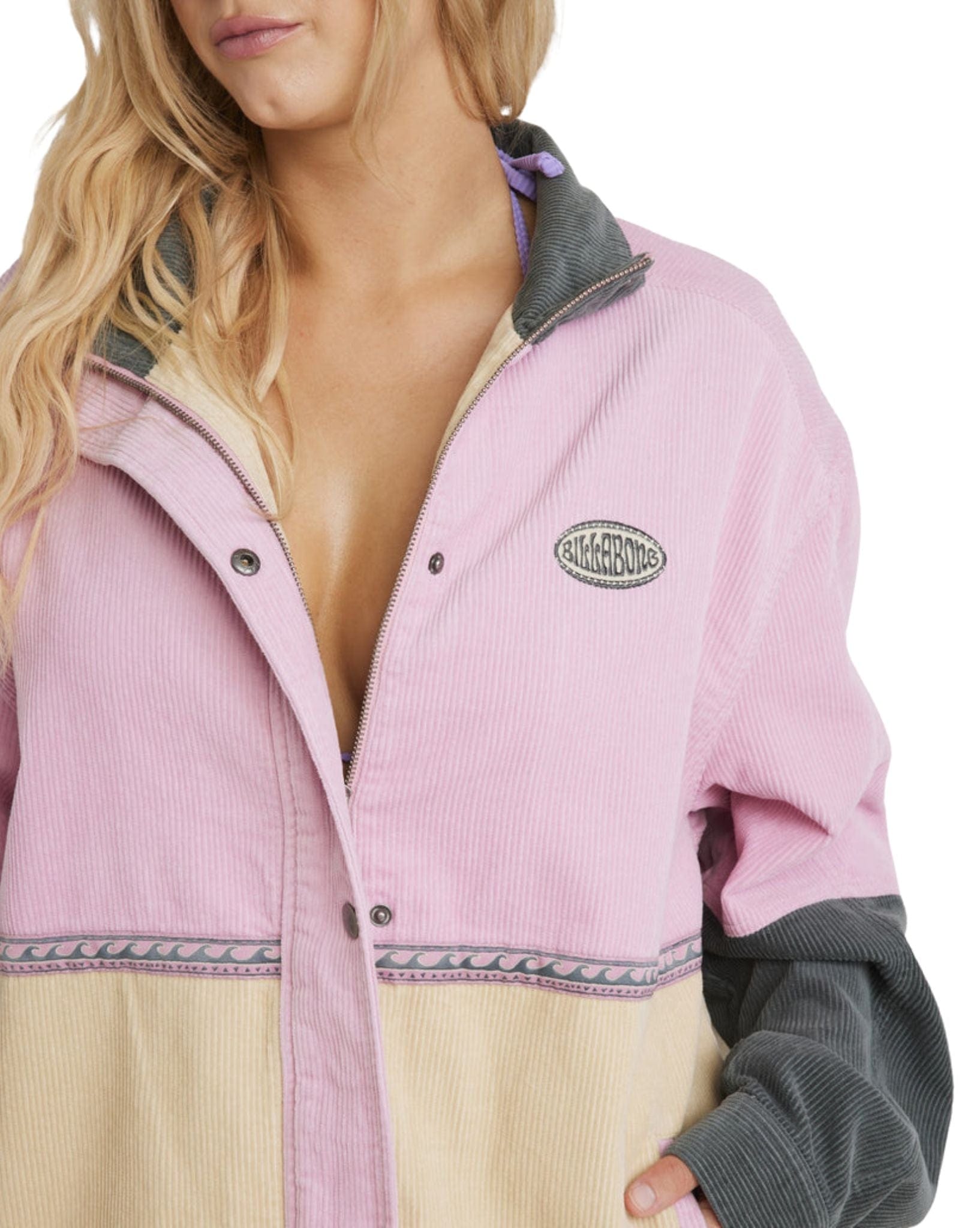 Billabong Womens Set The Wave Jacket - Multi