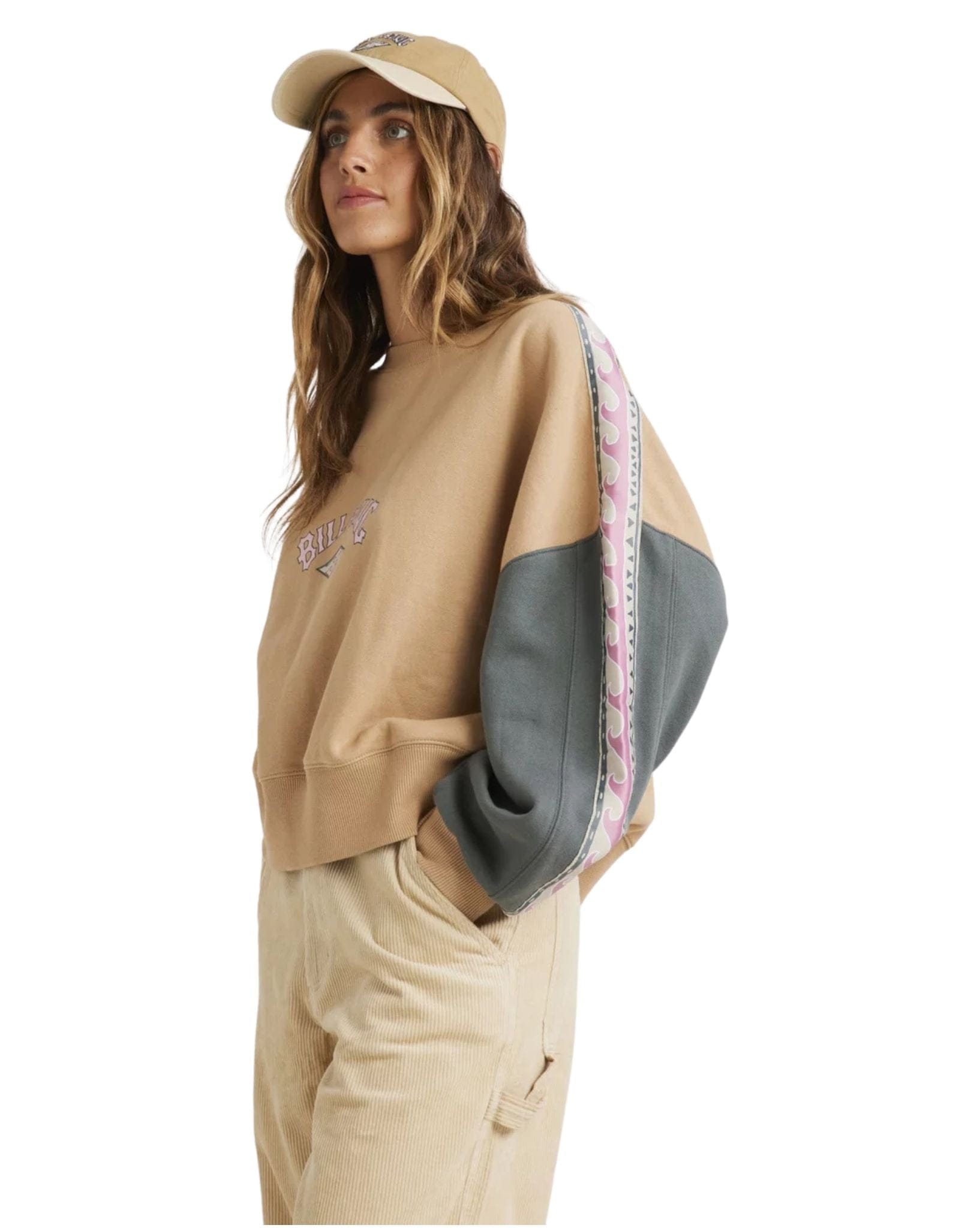 Billabong Womens The Way Back Crew - Multi