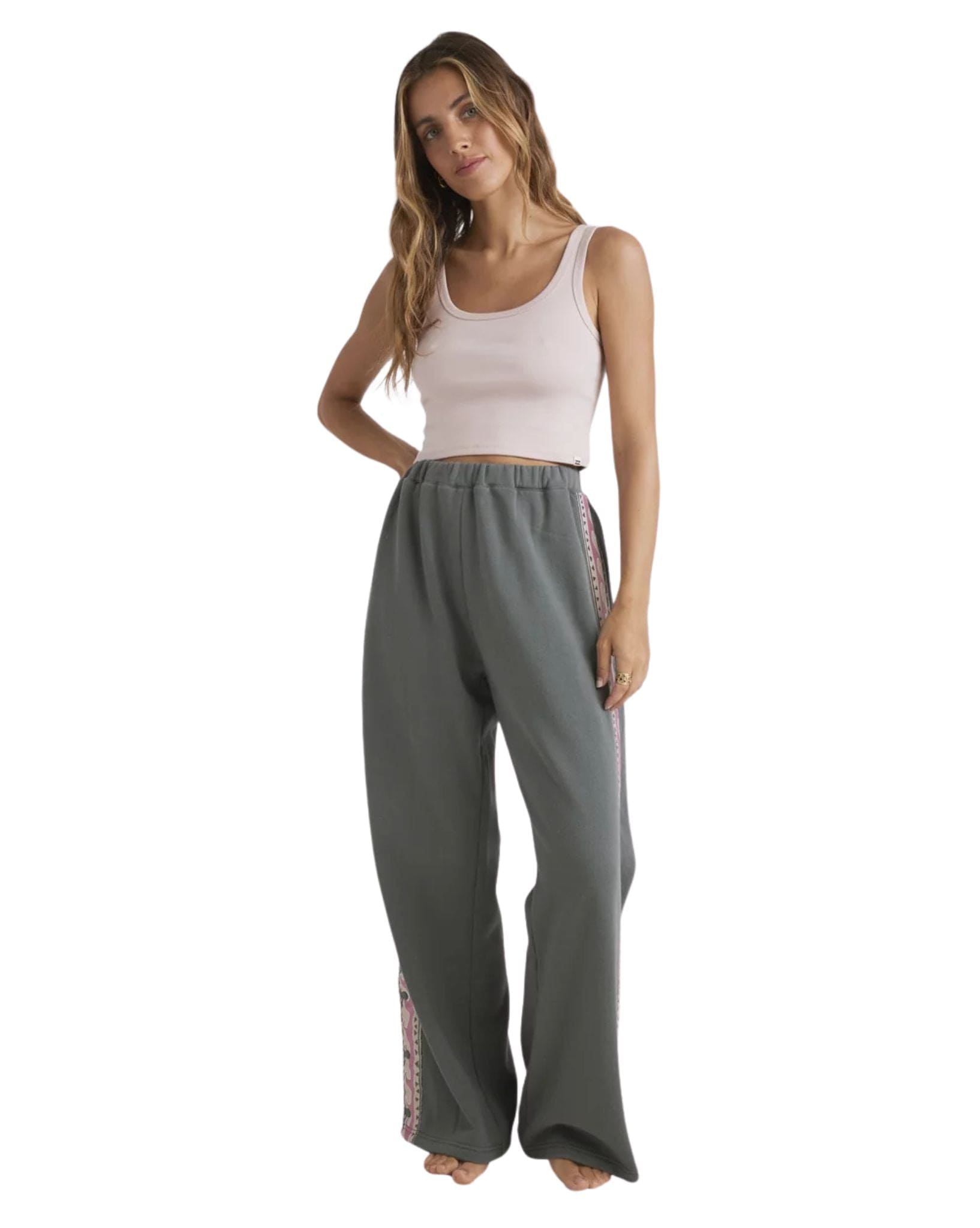 Billabong Womens The Way Back Pant - Eucalyptus