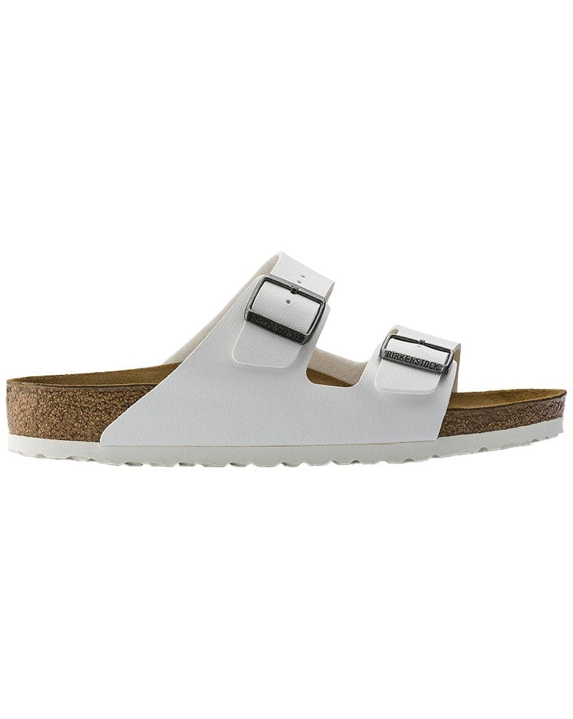 Birkenstock Arizona White Birko-Flor - Regular