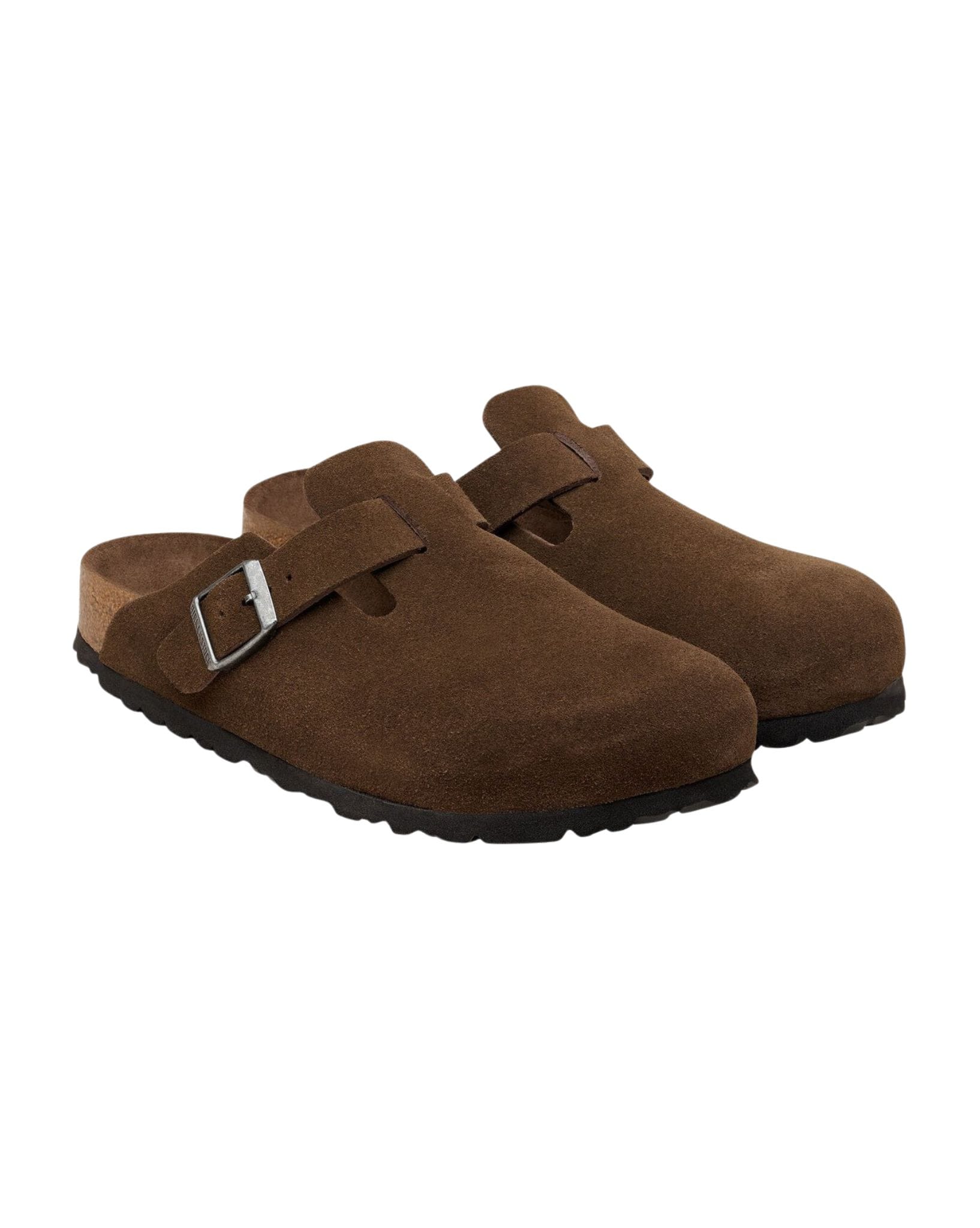 Birkenstock Boston SFB Carafe Tonal Footbed Suede Leather - Narrow