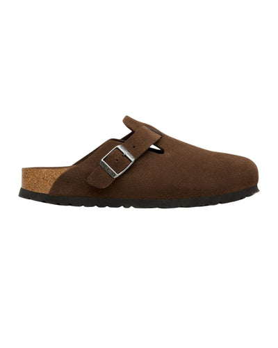 Birkenstock Boston SFB Carafe Tonal Footbed Suede Leather - Regular